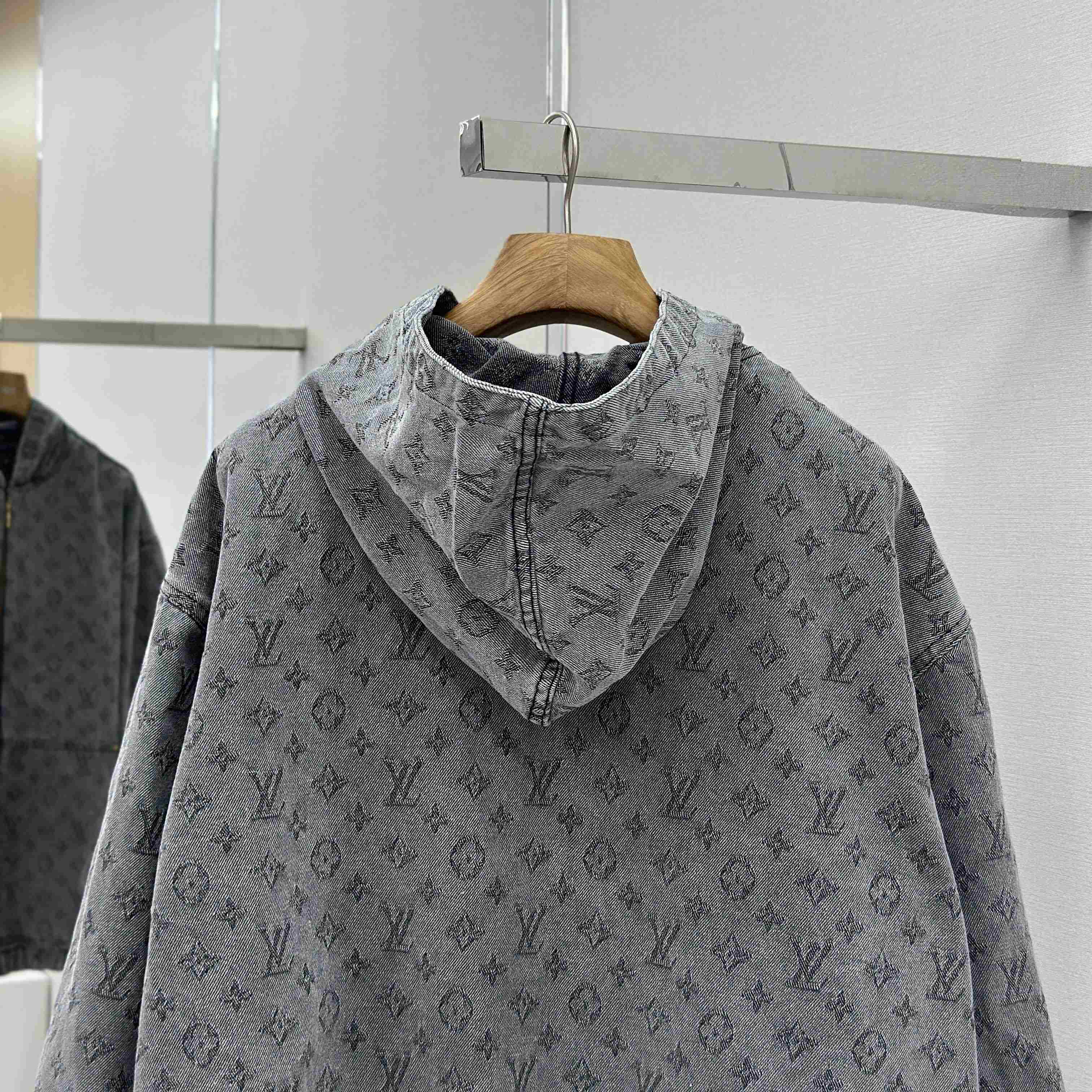 Louis Vuitton Monogram Hooded Jacket - DesignerGu