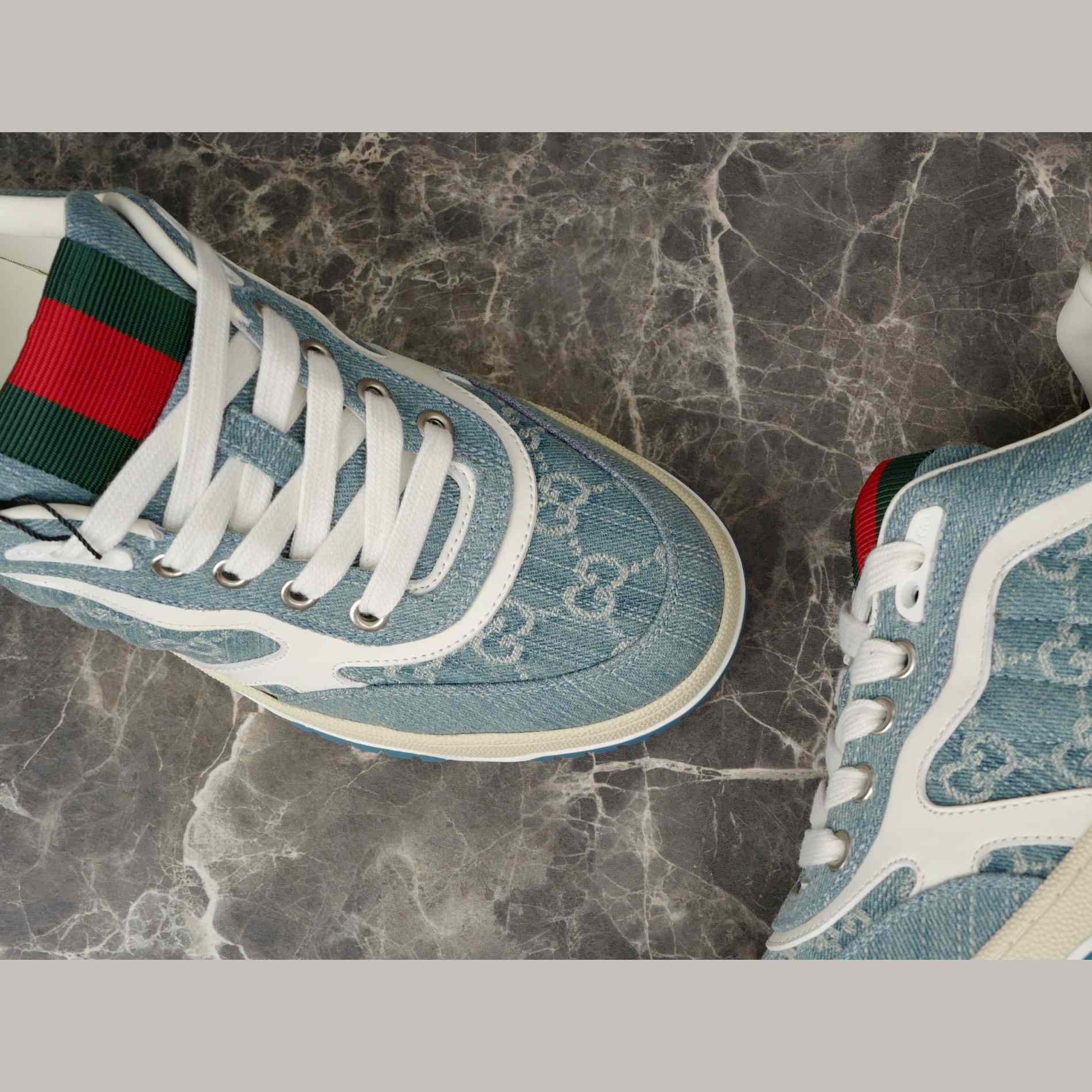 Gucci Re-Web Sneaker - DesignerGu