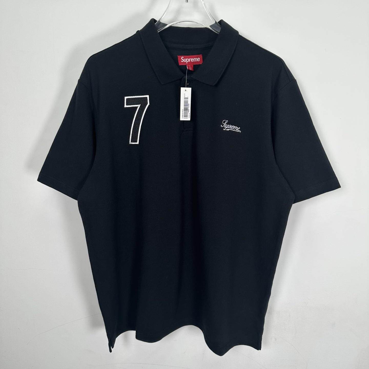 Supreme Cursive Polo - DesignerGu