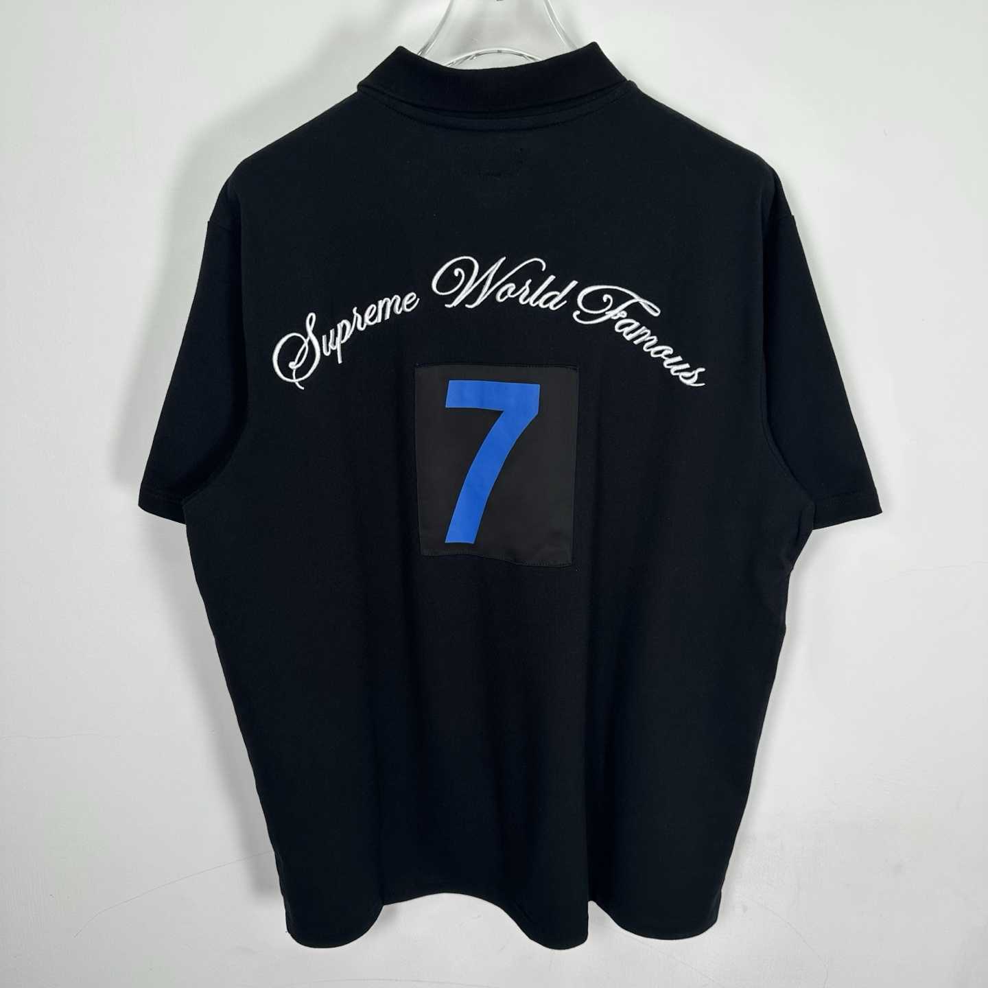 Supreme Cursive Polo - DesignerGu