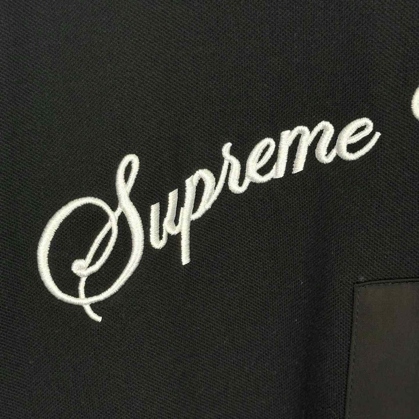Supreme Cursive Polo - DesignerGu