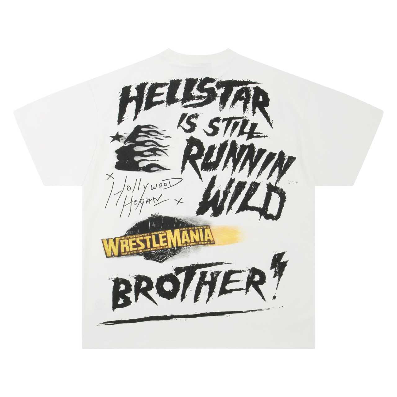 Hellstar Wrestlemania Hulk Hogan T-Shirt  - DesignerGu