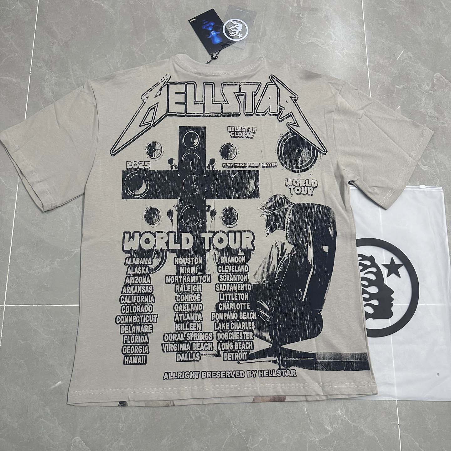 Hellstar World Tour T-Shirt - DesignerGu