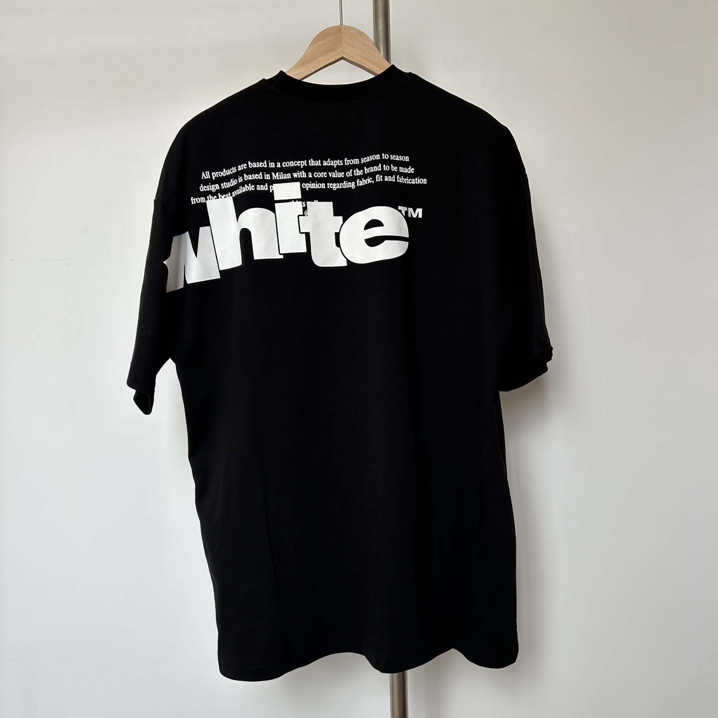 Off-White Shared Logo Cotton T-shirt - DesignerGu