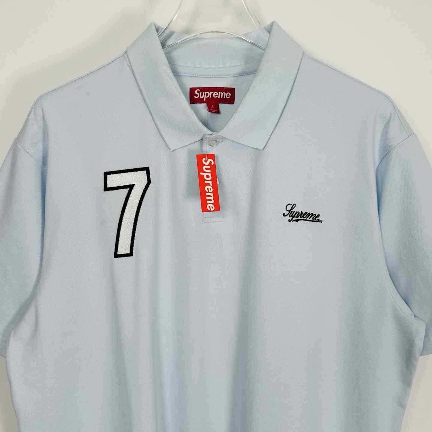 Supreme Cursive Polo - DesignerGu