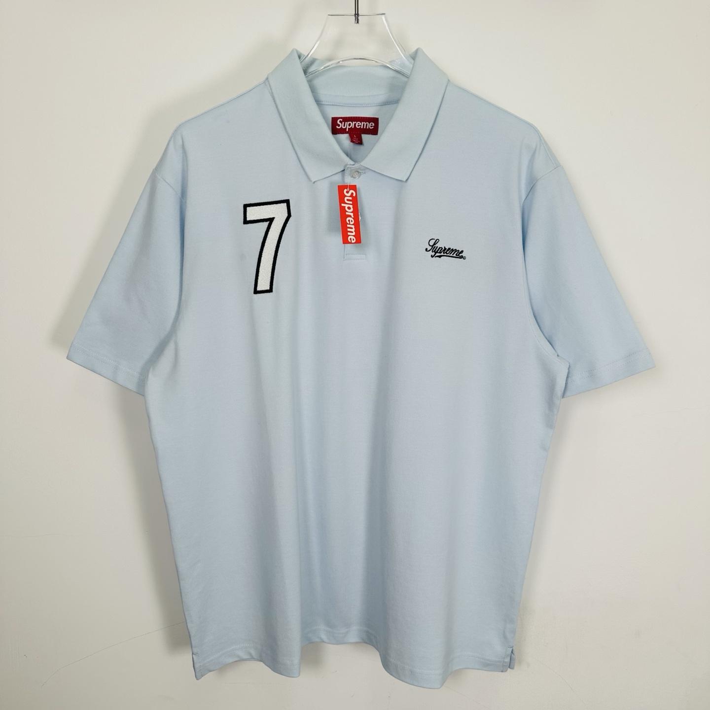 Supreme Cursive Polo - DesignerGu