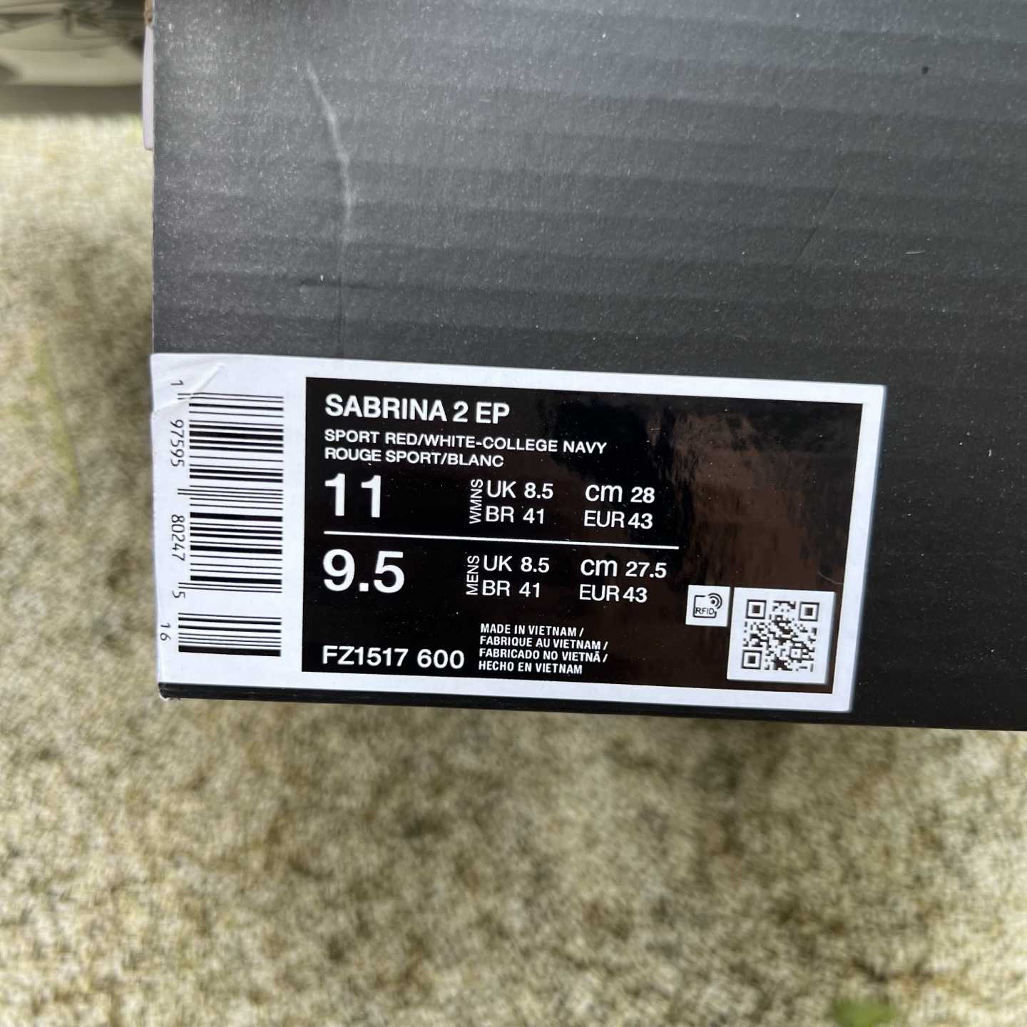 Nike Sabrina 2 EP 'USA' - FZ1517 600 - DesignerGu