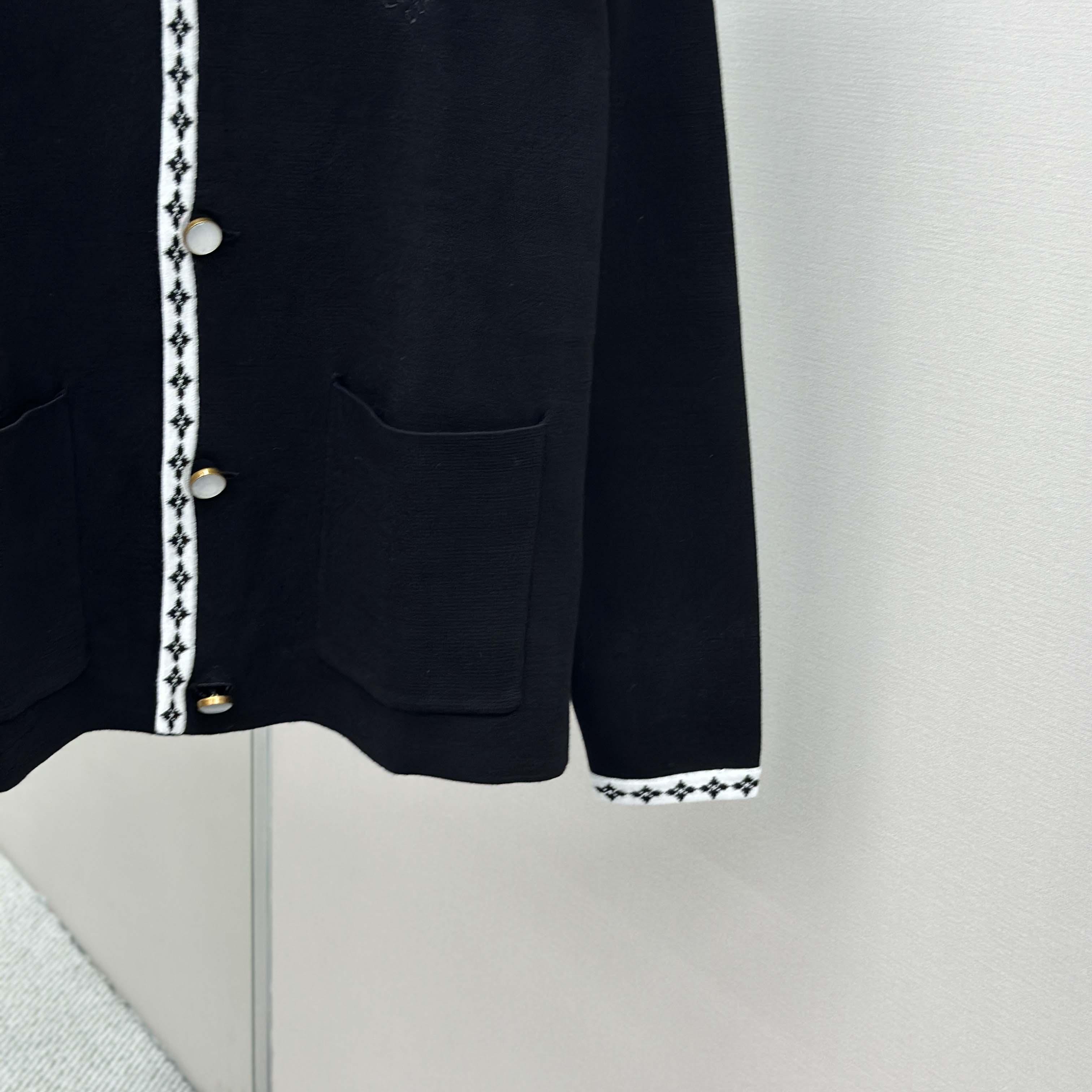 Louis Vuitton Preppy Knitted Wool Blazer   - DesignerGu