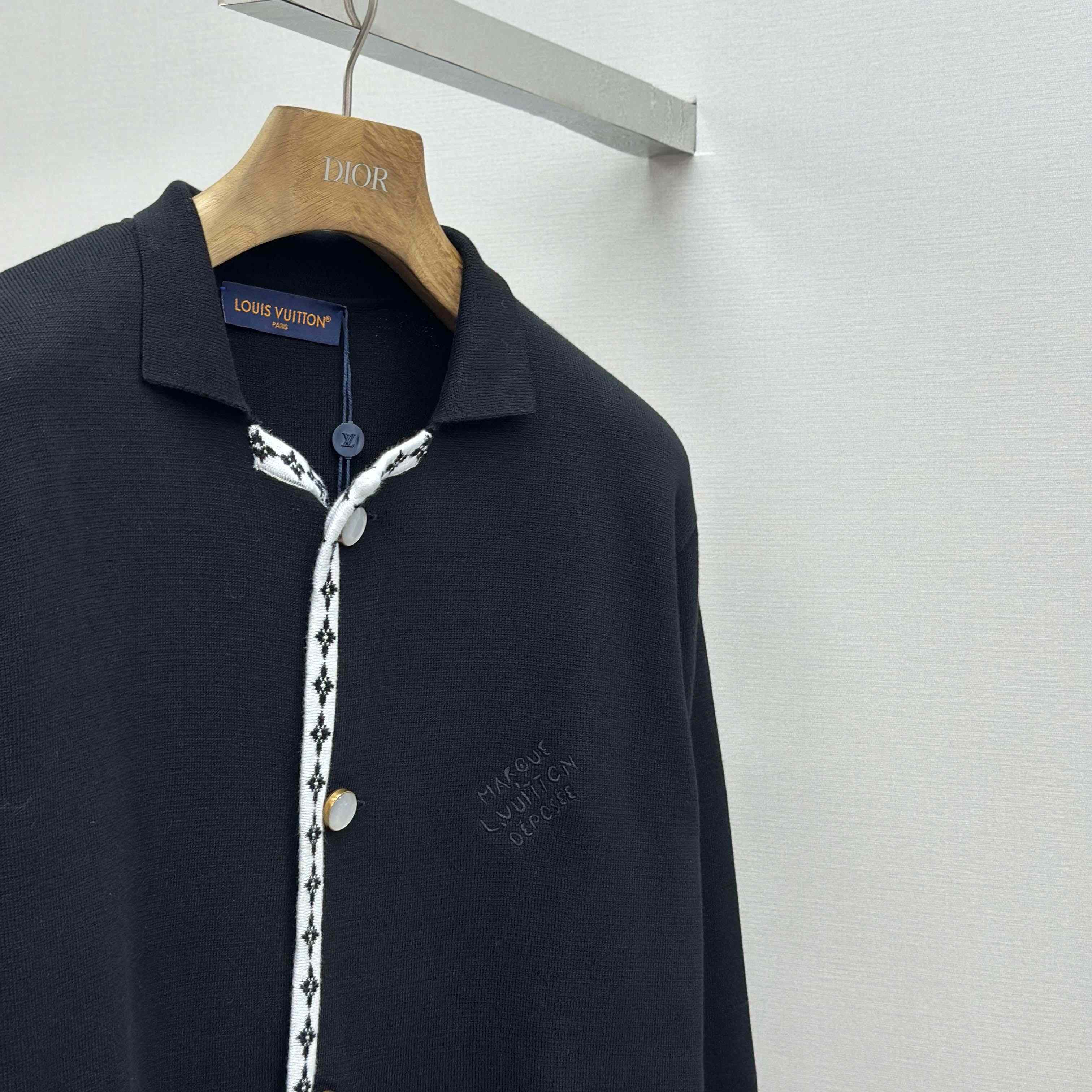 Louis Vuitton Preppy Knitted Wool Blazer   - DesignerGu