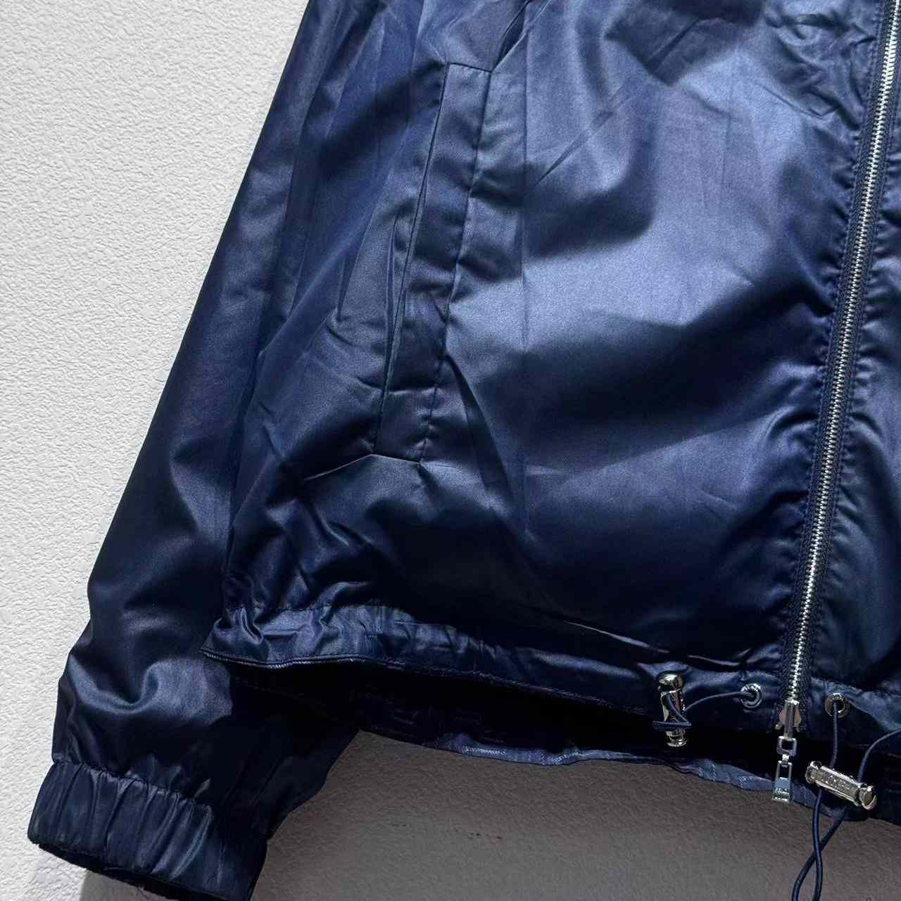 Fendi Blue FF Nylon Jacket - DesignerGu