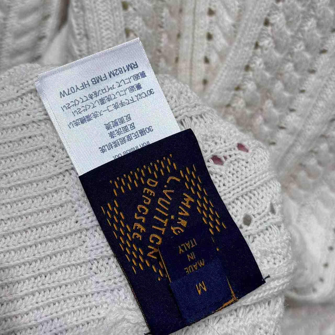 Louis Vuitton Long-Sleeved Cable-Knit Crewneck   1AHVOL - DesignerGu