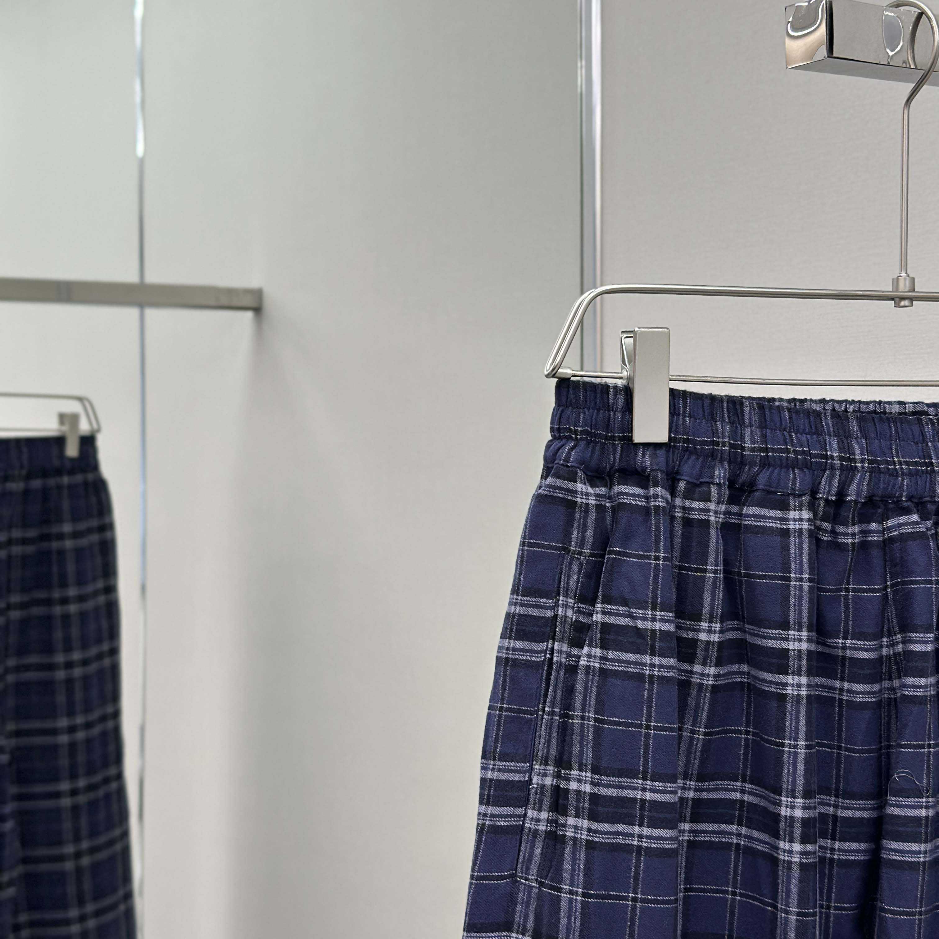 Balenciaga Check Tracksuit Pants - DesignerGu