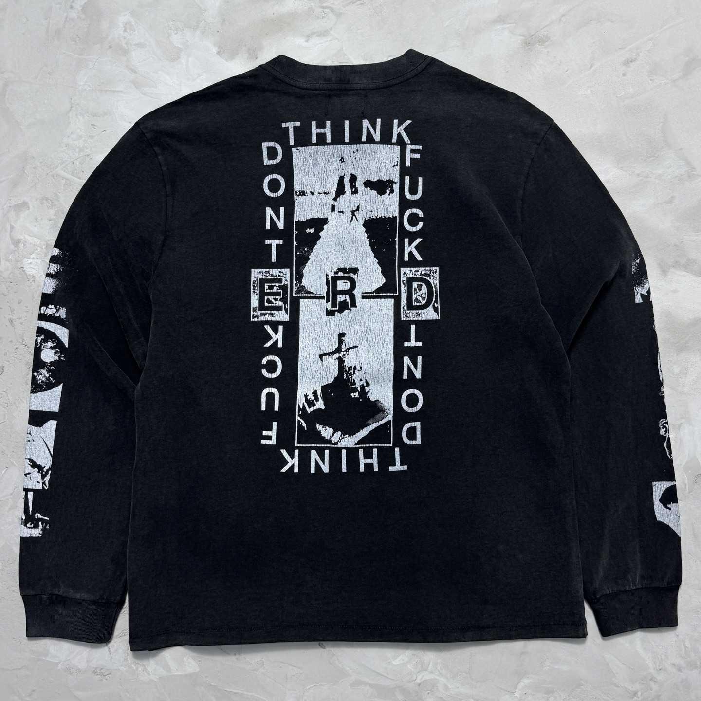 Enfants Riches Déprimés Lips Long Sleeve T-Shirt - DesignerGu