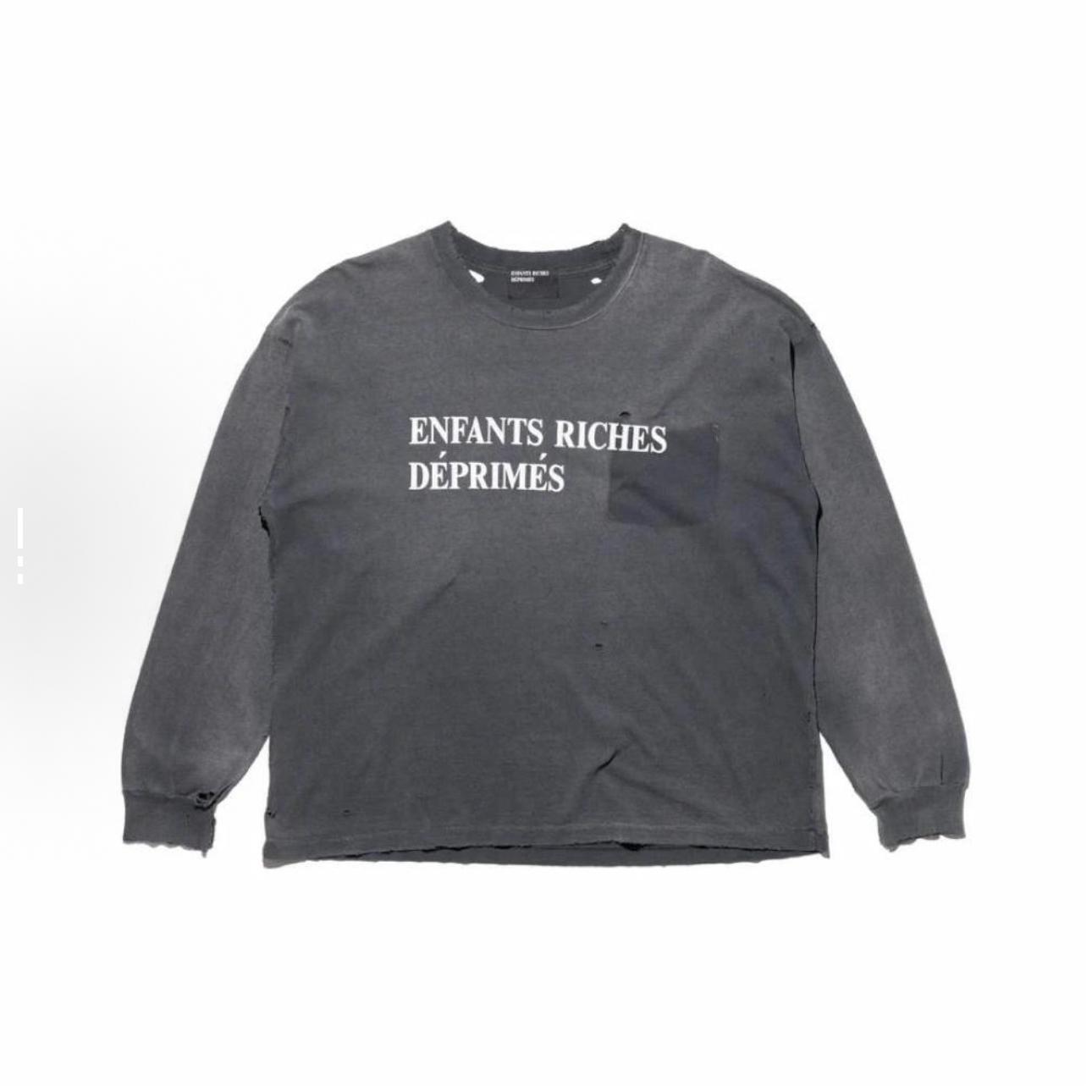 Enfants Riches Déprimés Classic Logo Long-Sleeve T-Shirt - DesignerGu