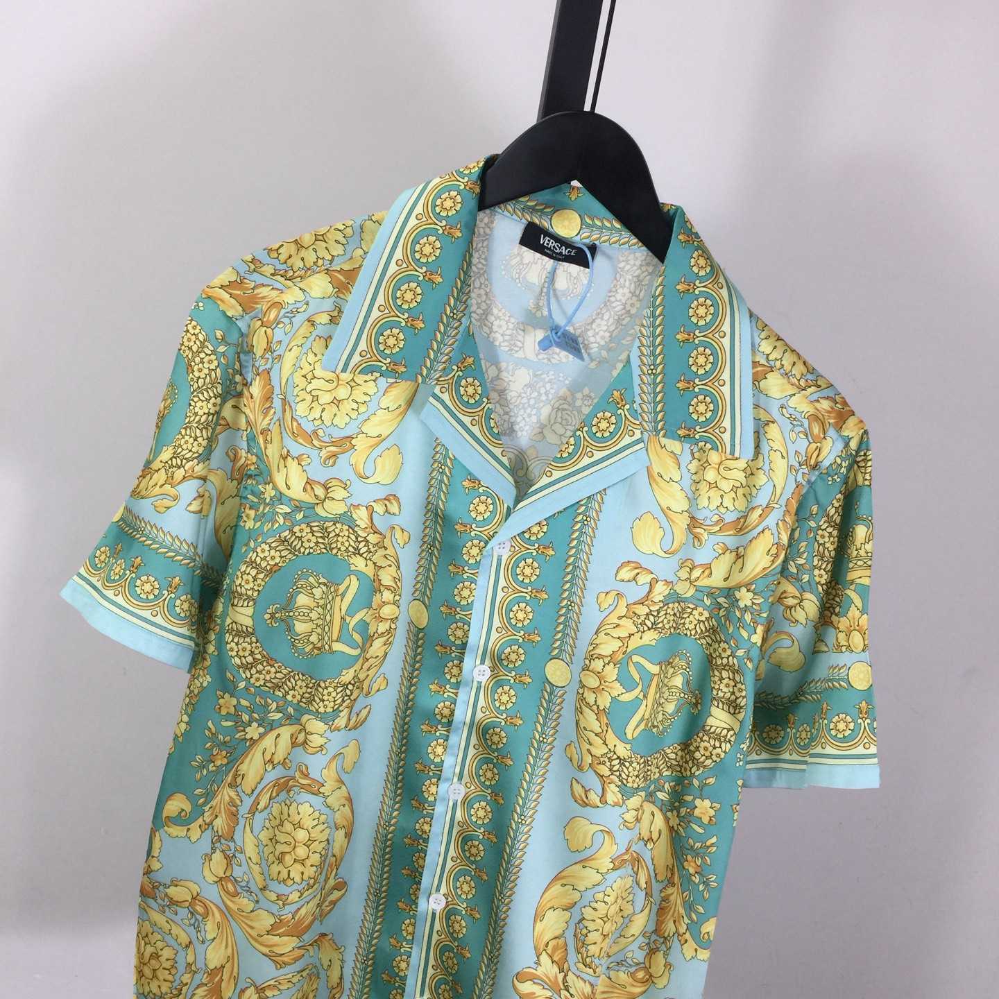 Versace Barocco Silk Shirt - DesignerGu