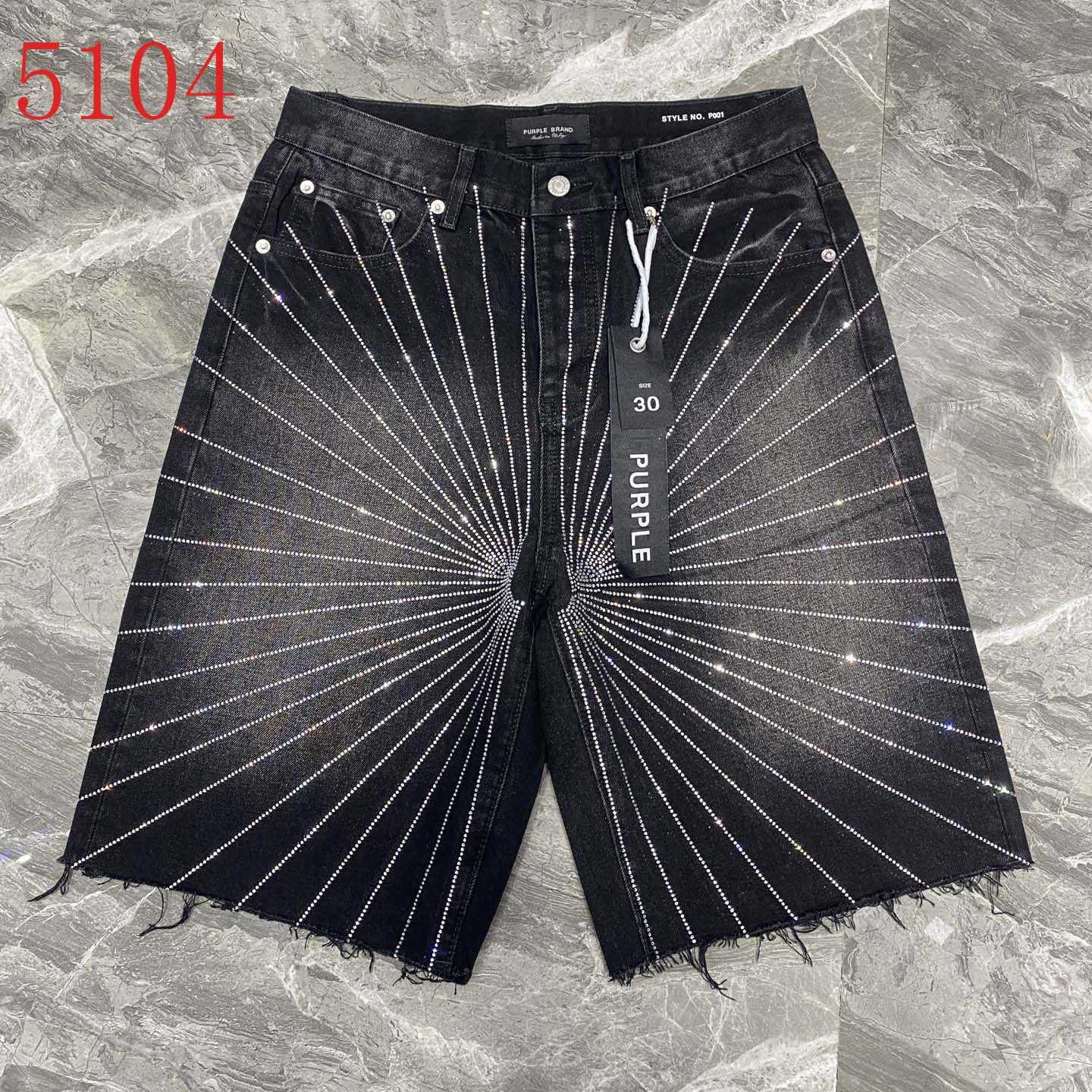 Purple-Brand Shorts   5104 - DesignerGu