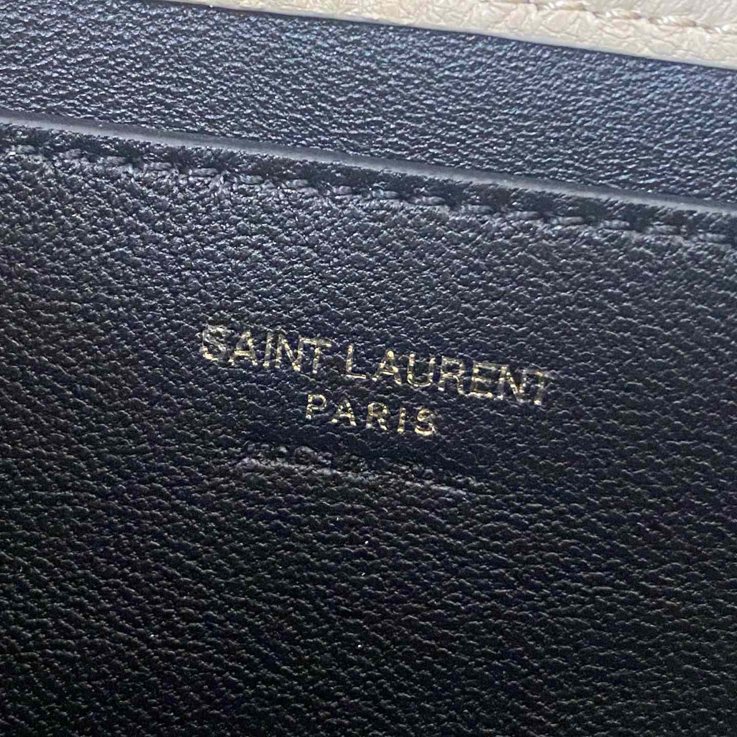 Saint Laurent Cassandre Chain Pouch In Lambskin - DesignerGu
