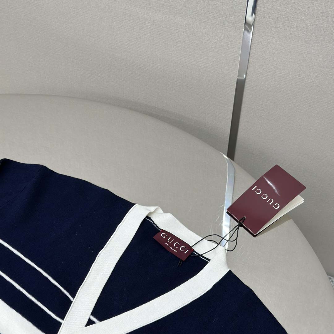 Gucci Cotton Cardigan With Embroidery - DesignerGu