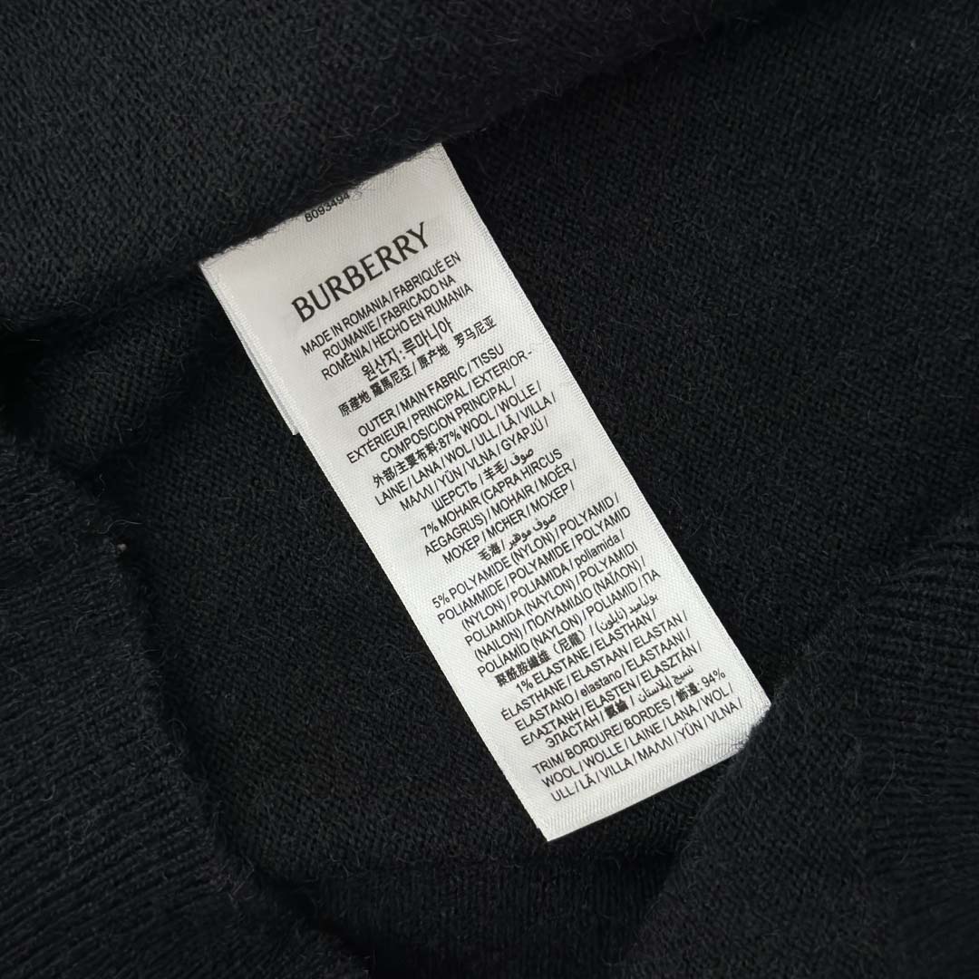 Burberry Long-sleeve Cashmere Blend Polo Shirt - DesignerGu