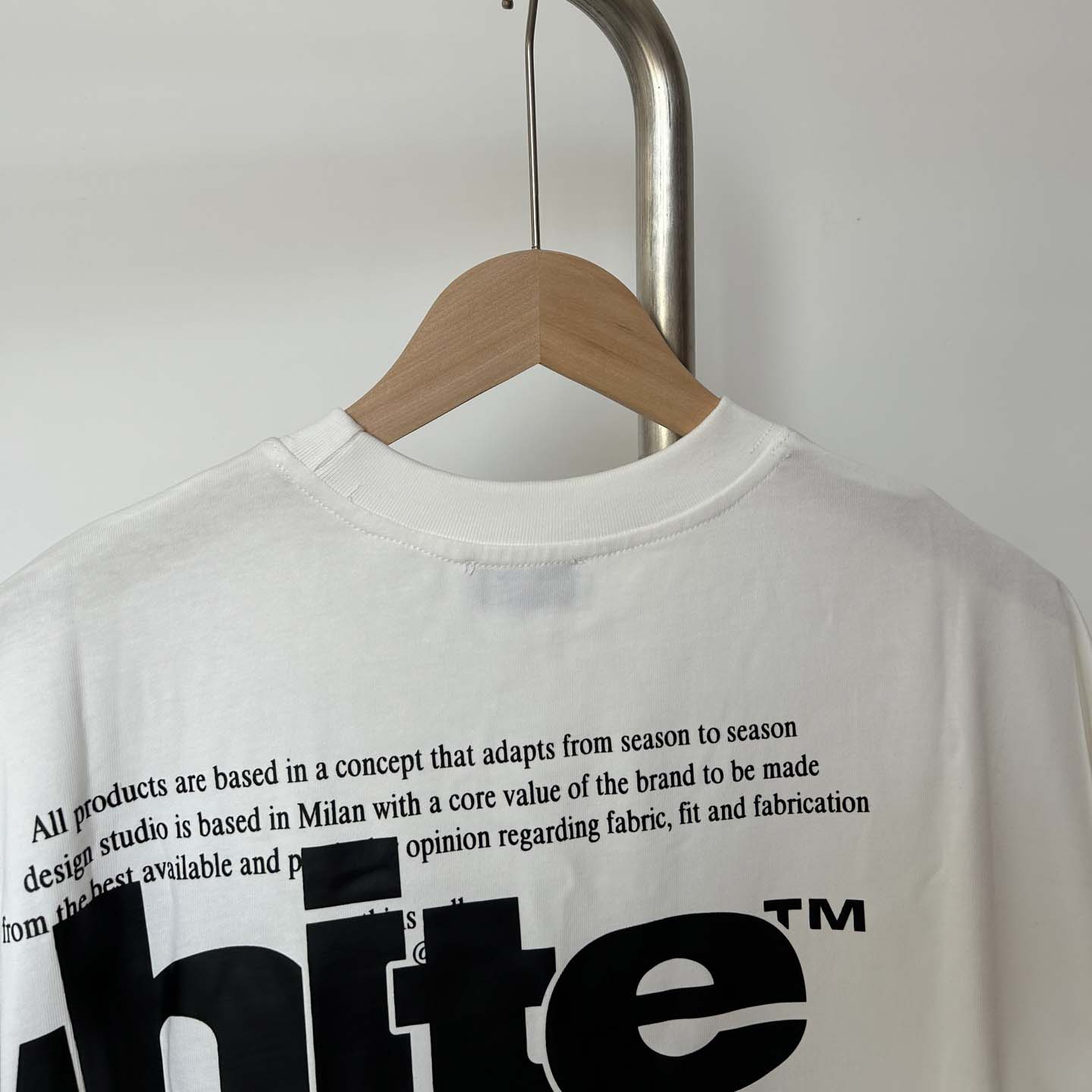 Off-White Shared Logo Cotton T-shirt - DesignerGu