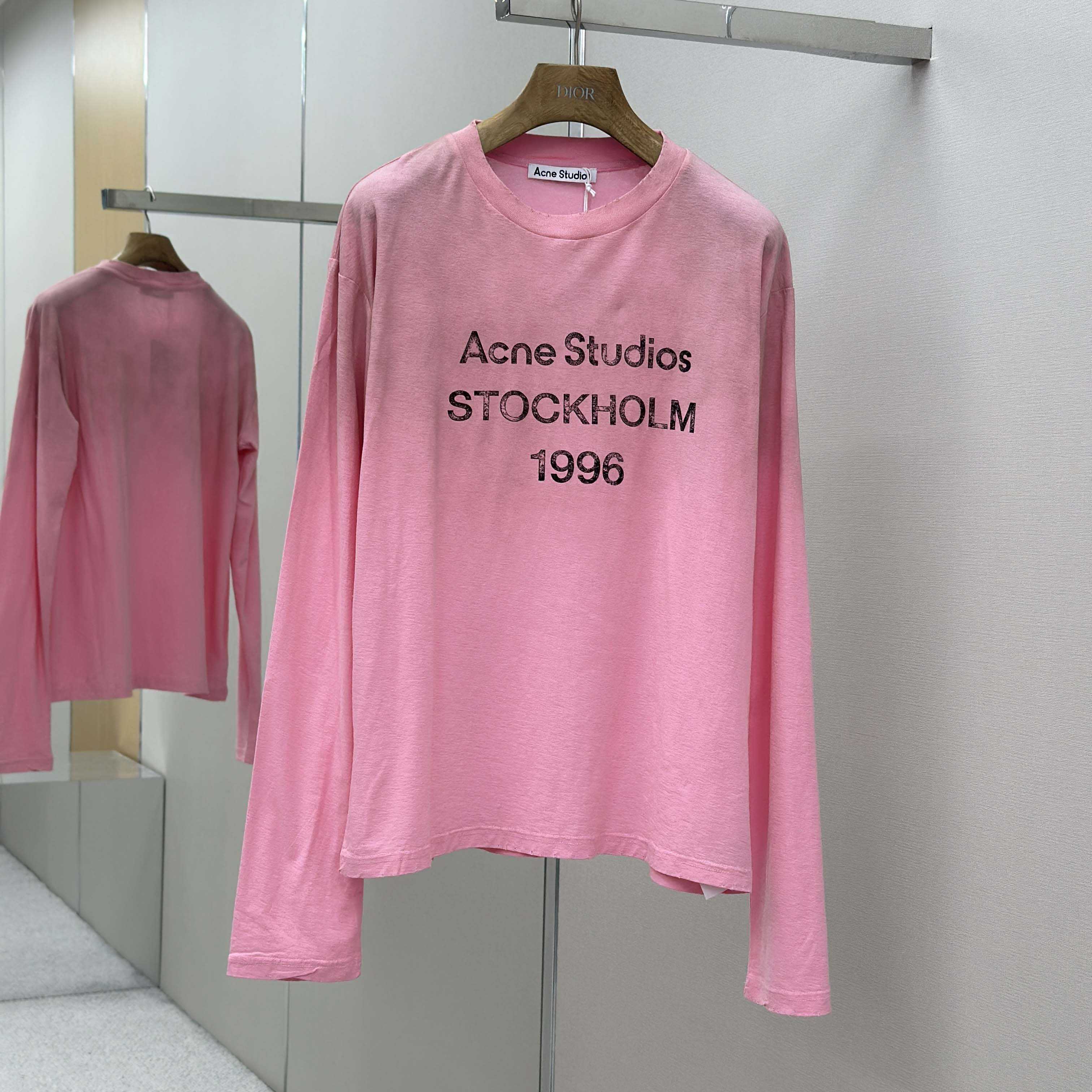 Acne Studios Logo T-shirt - Relaxed Fit - DesignerGu