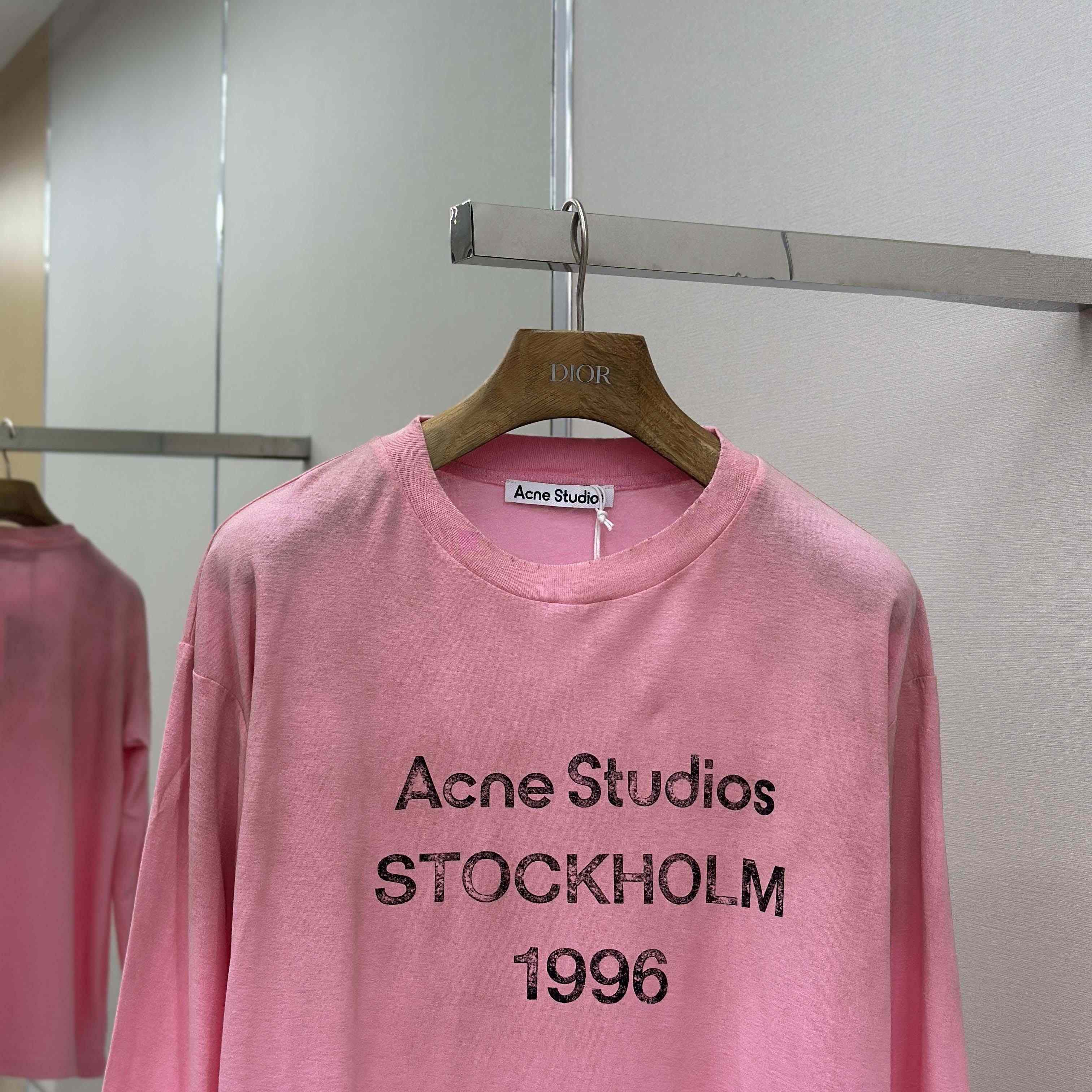 Acne Studios Logo T-shirt - Relaxed Fit - DesignerGu