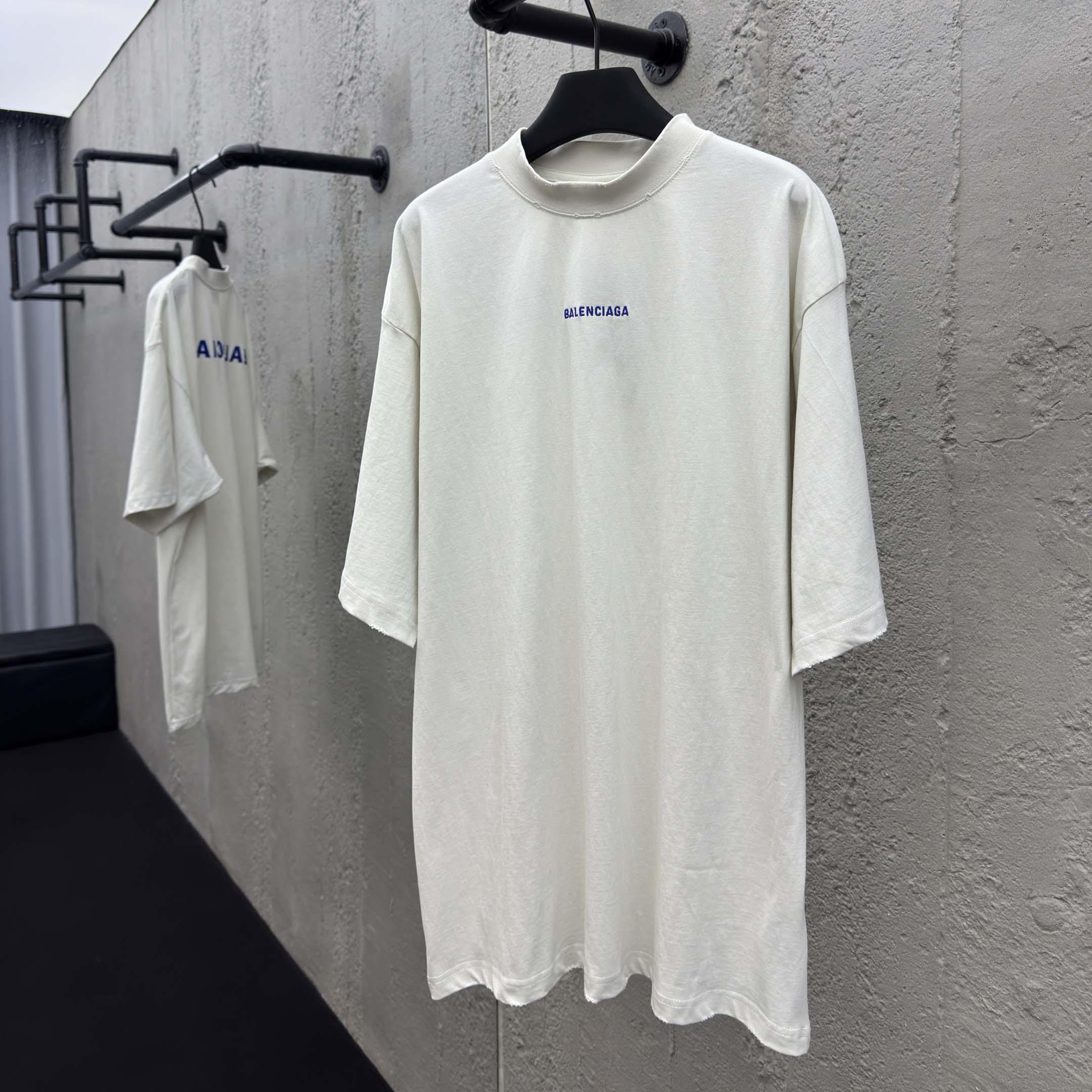 Balenciaga New Balenciaga Back T-Shirt Medium Fit  - DesignerGu