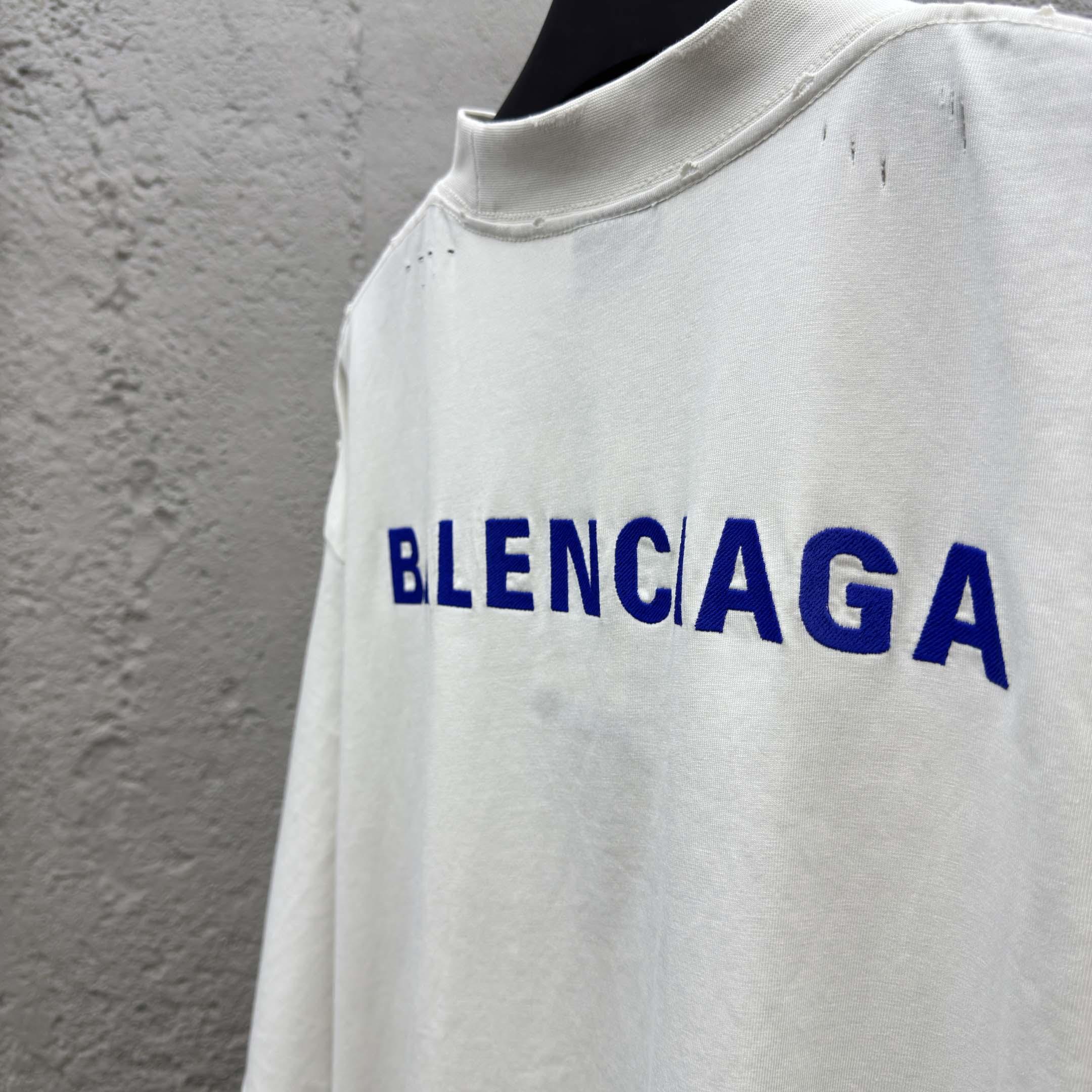 Balenciaga New Balenciaga Back T-Shirt Medium Fit  - DesignerGu