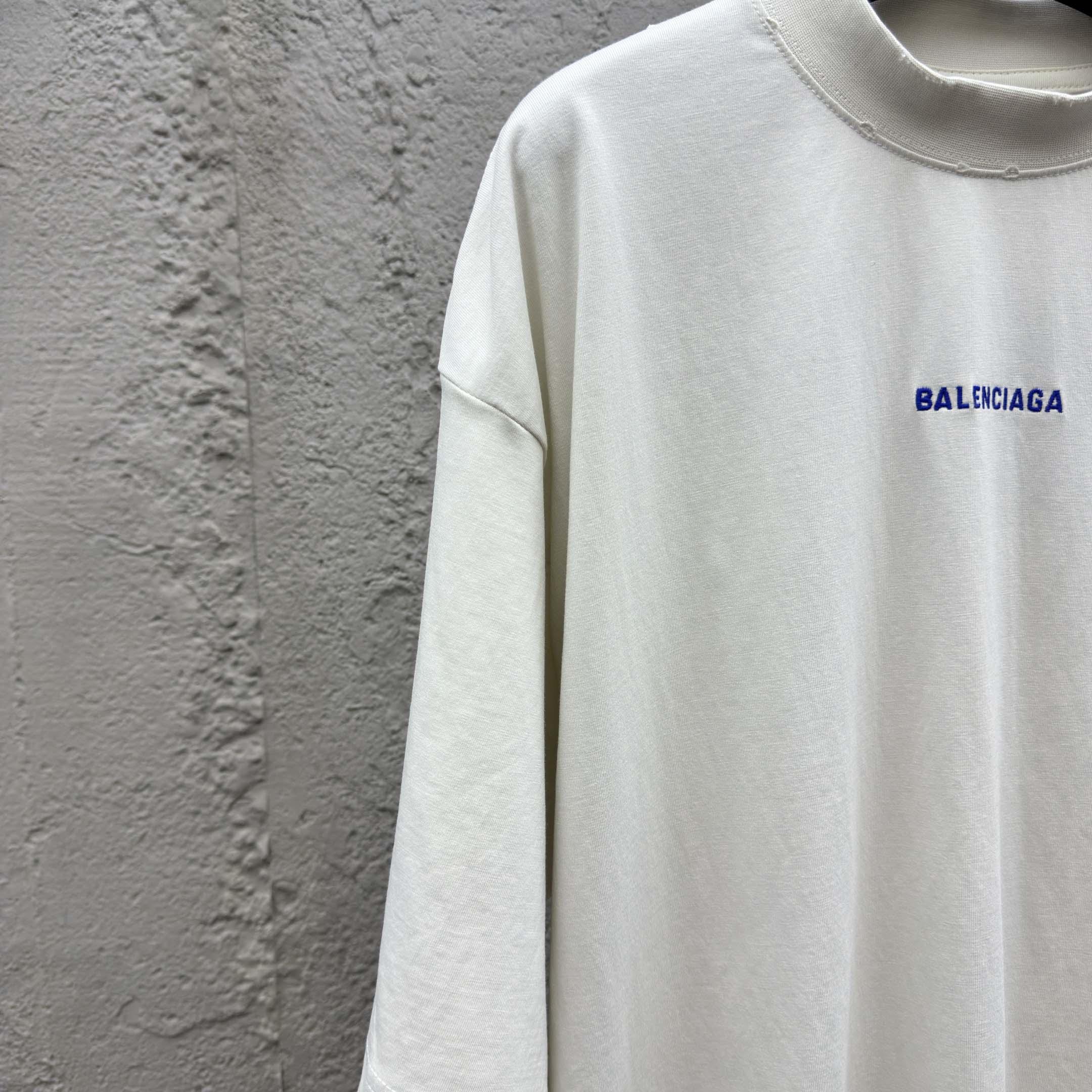 Balenciaga New Balenciaga Back T-Shirt Medium Fit  - DesignerGu