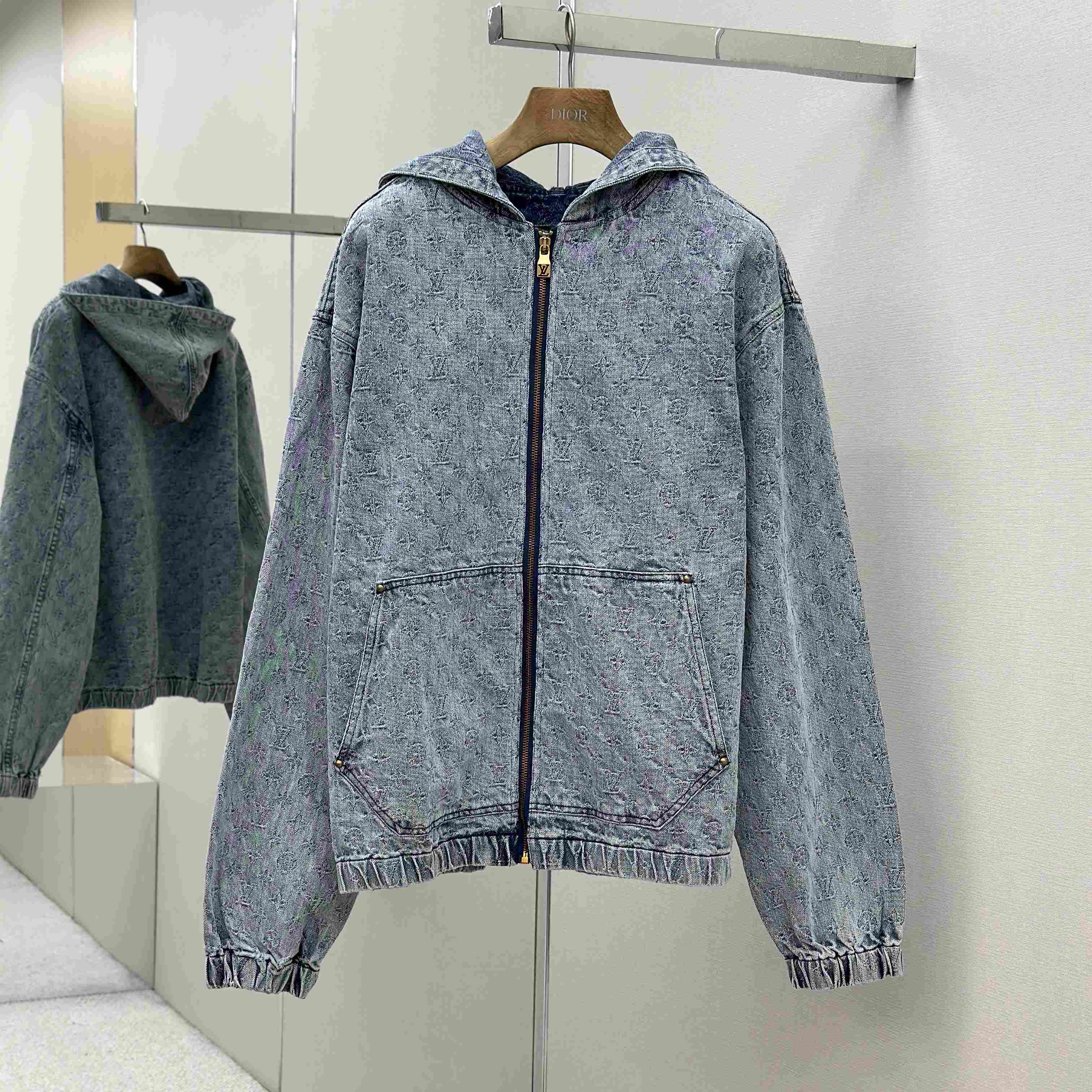 Louis Vuitton Monogram Denim Jacket - DesignerGu