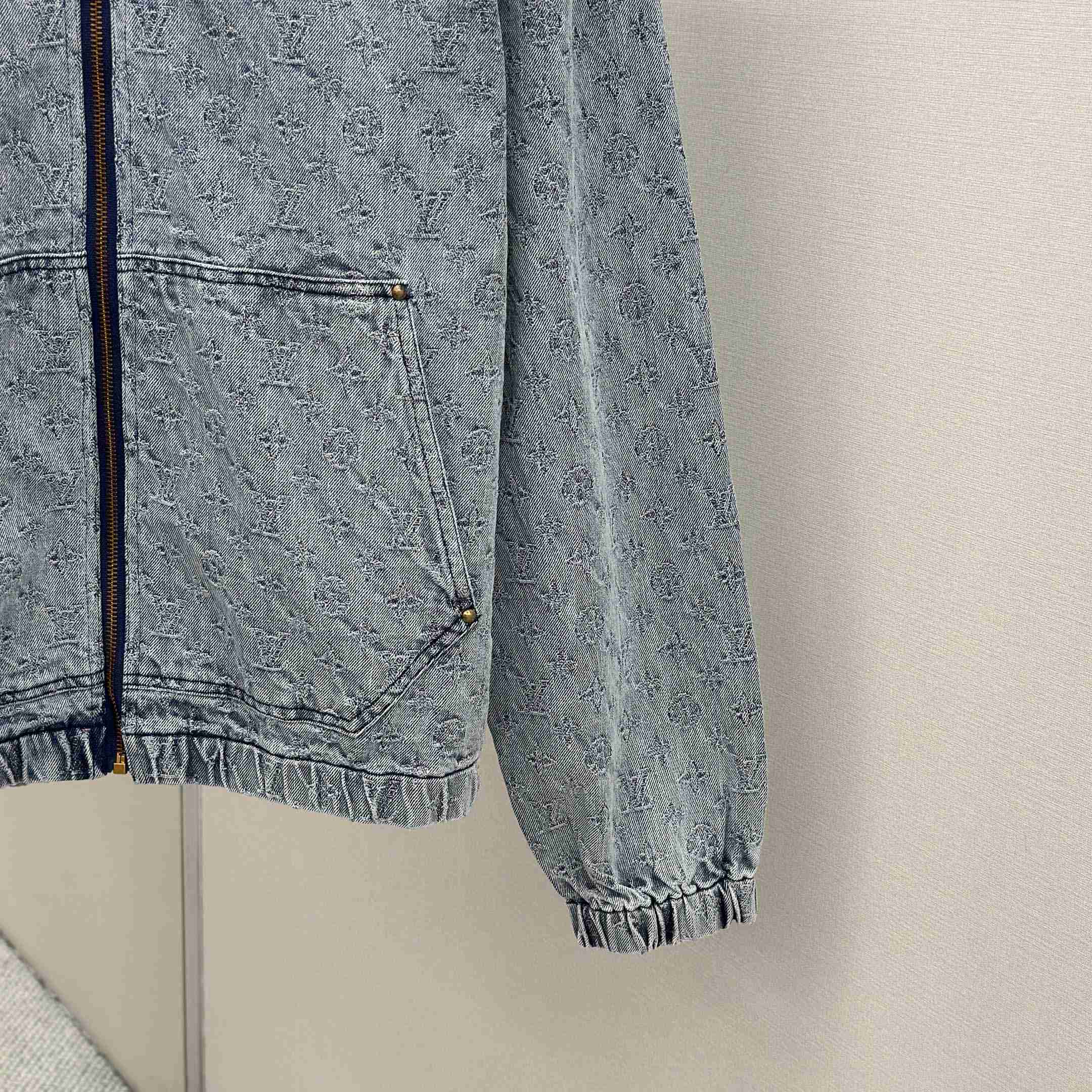 Louis Vuitton Monogram Denim Jacket - DesignerGu