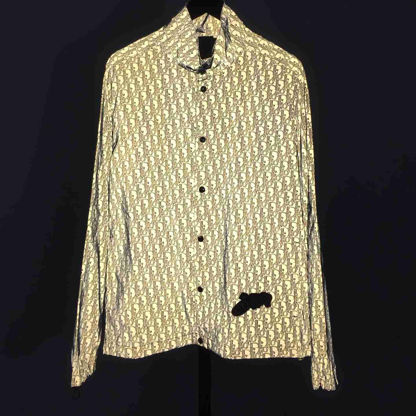 Dior And Lewis Hamilton Oversized Shirt   - DesignerGu