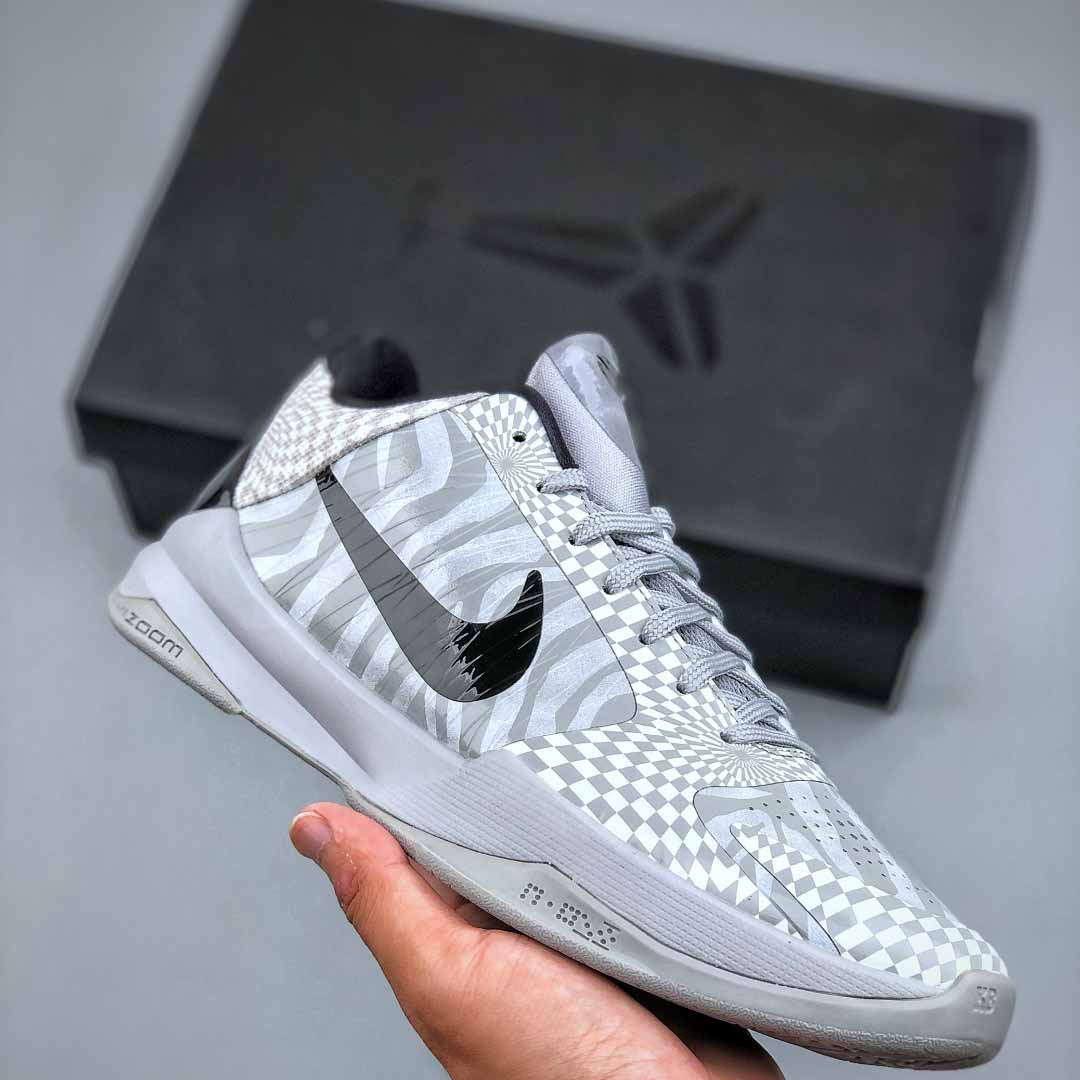 Nike Zoom Kobe 5 Protro Zebra   CD4991-003 - DesignerGu