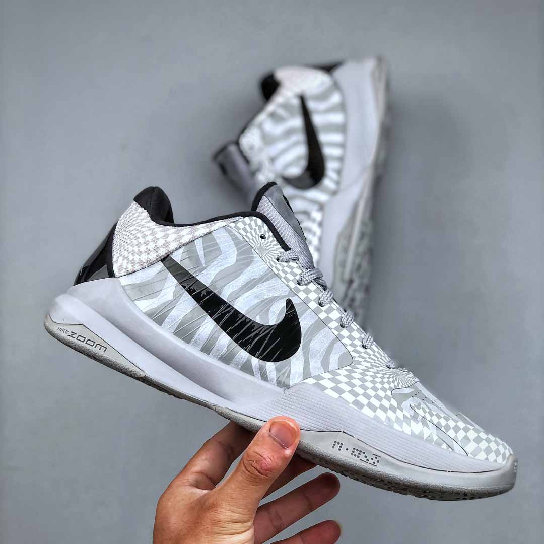 Nike Zoom Kobe 5 Protro Zebra   CD4991-003 - DesignerGu