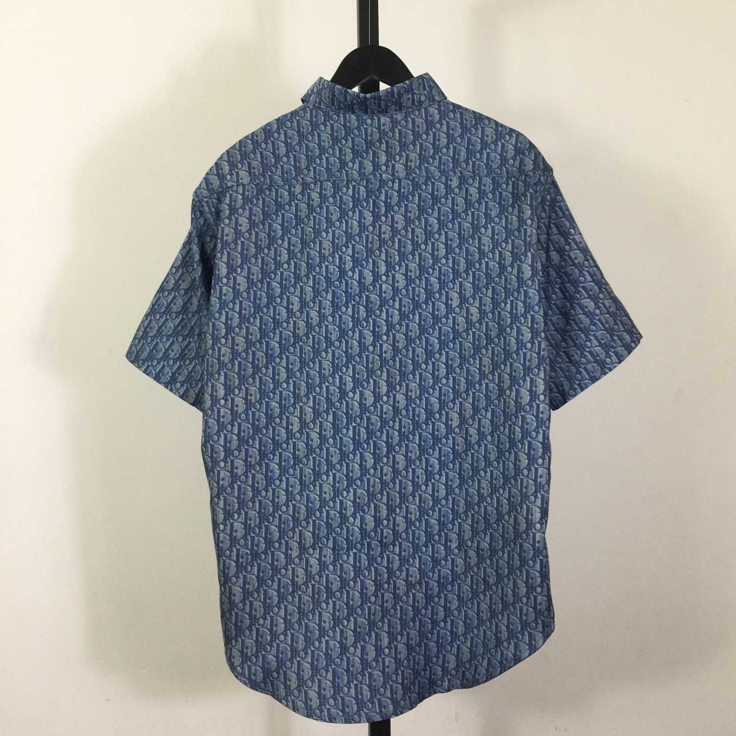 Dior Oblique Short-Sleeved Shirt  - DesignerGu