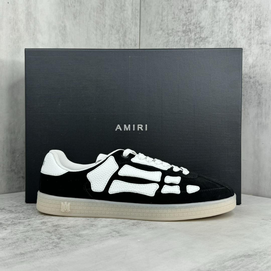 Amiri Pacific Bones Low Top Sneaker - DesignerGu