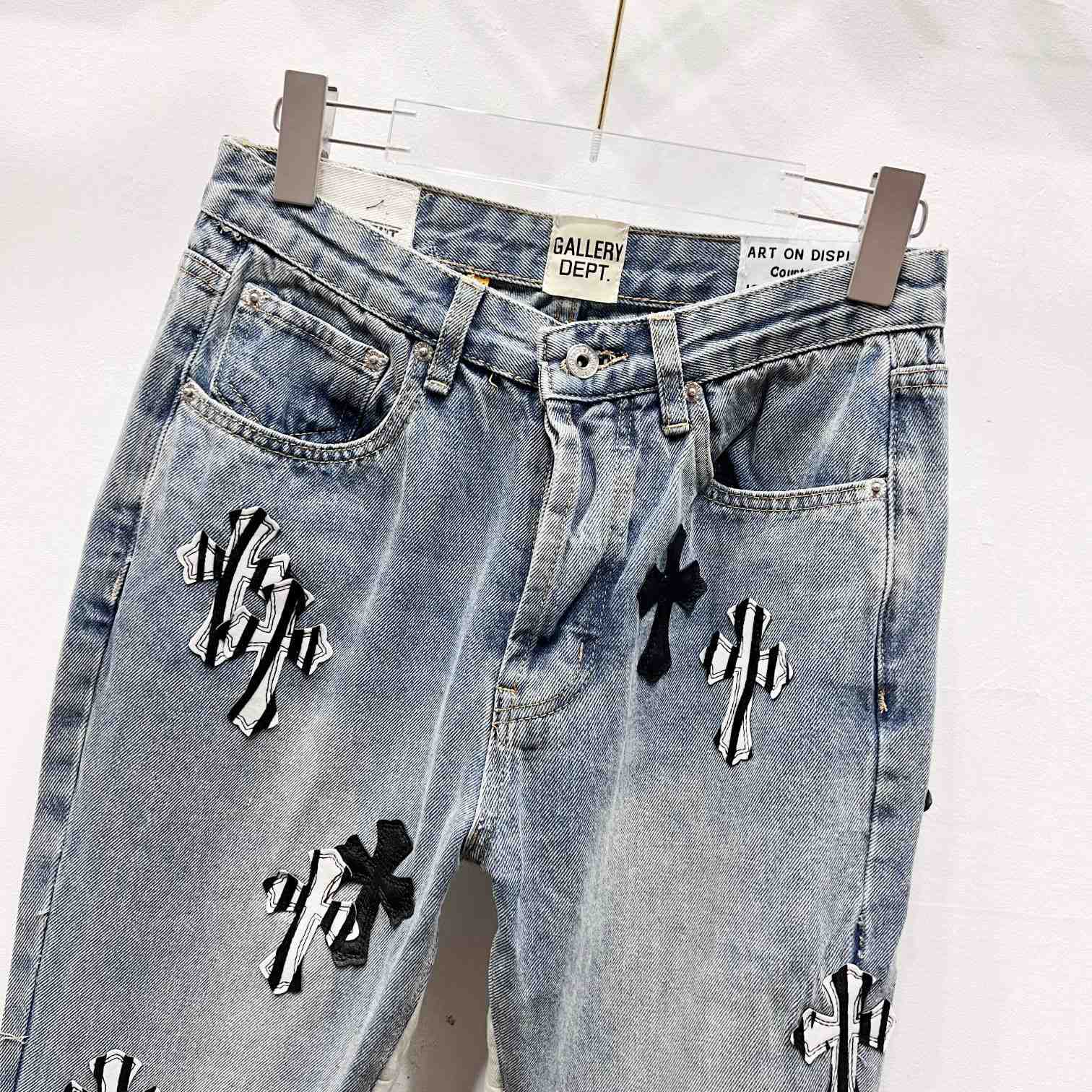 Gallery Dept. x Chrome Hearts Jeans - DesignerGu