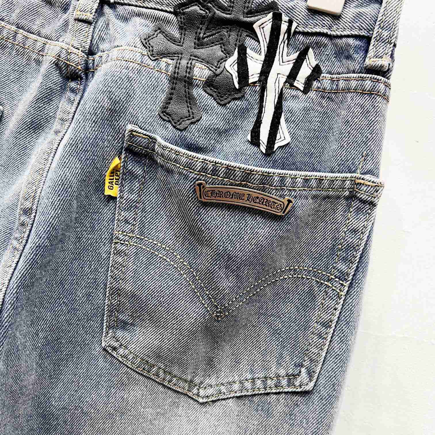 Gallery Dept. x Chrome Hearts Jeans - DesignerGu