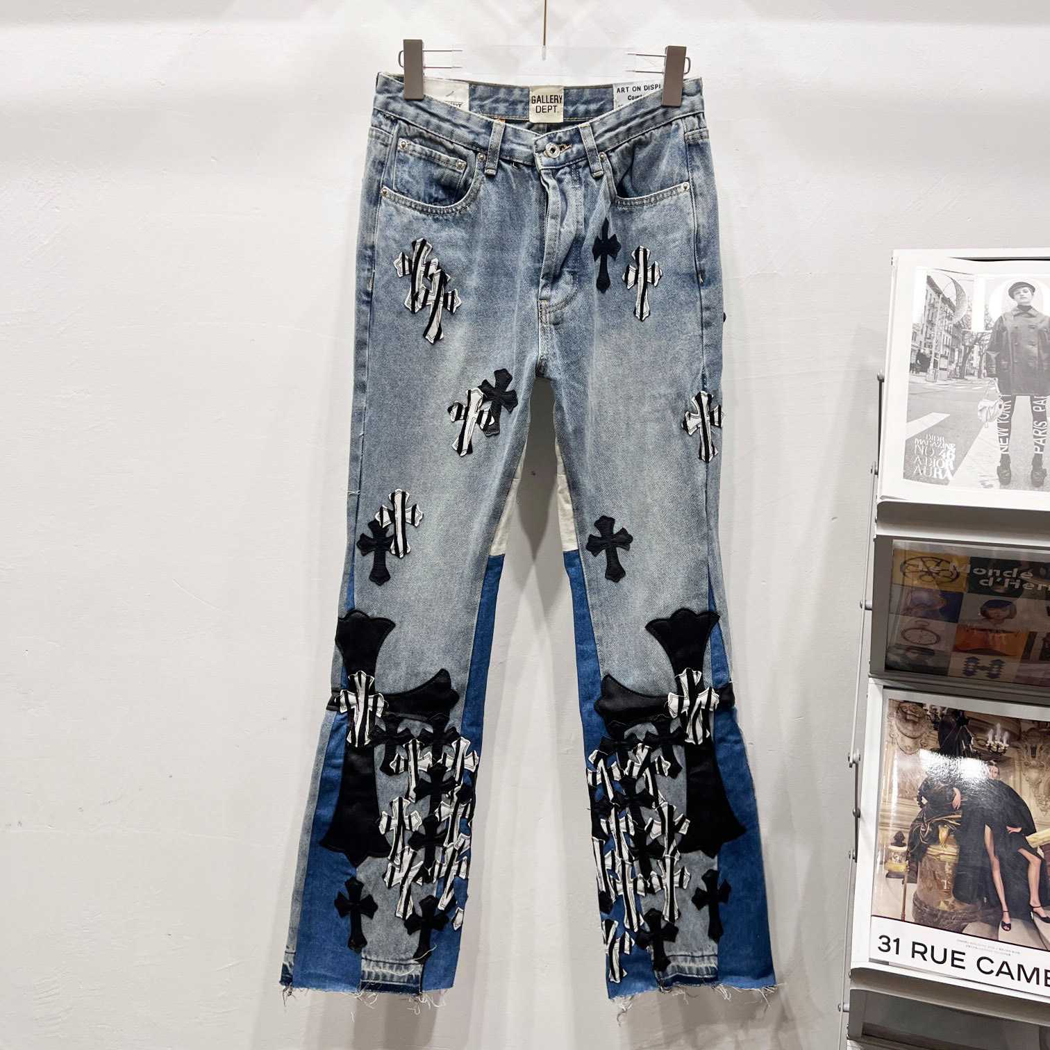 Gallery Dept. x Chrome Hearts Jeans - DesignerGu