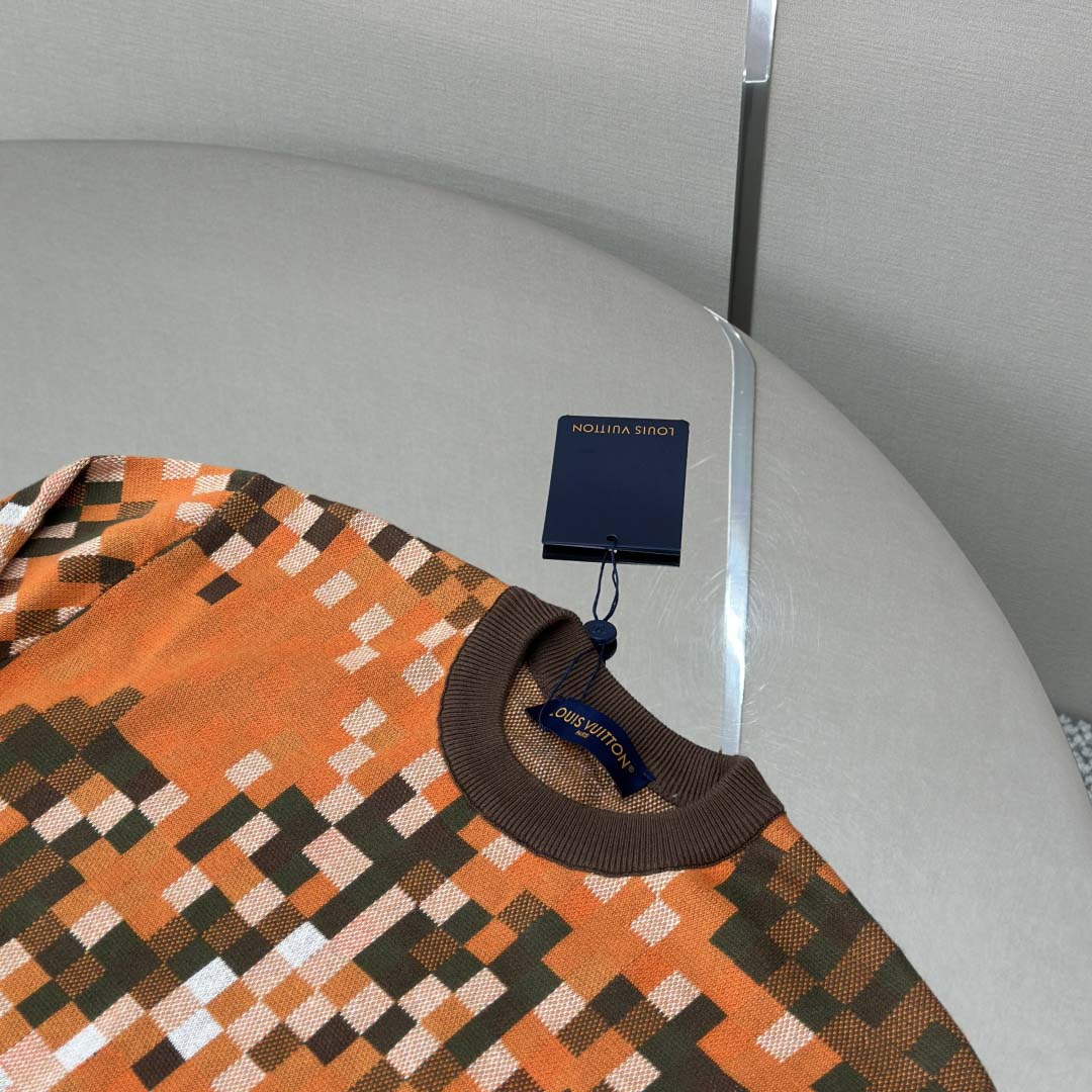 Louis Vuitton Jacquard Cotton Pullover   1AFXRN - DesignerGu