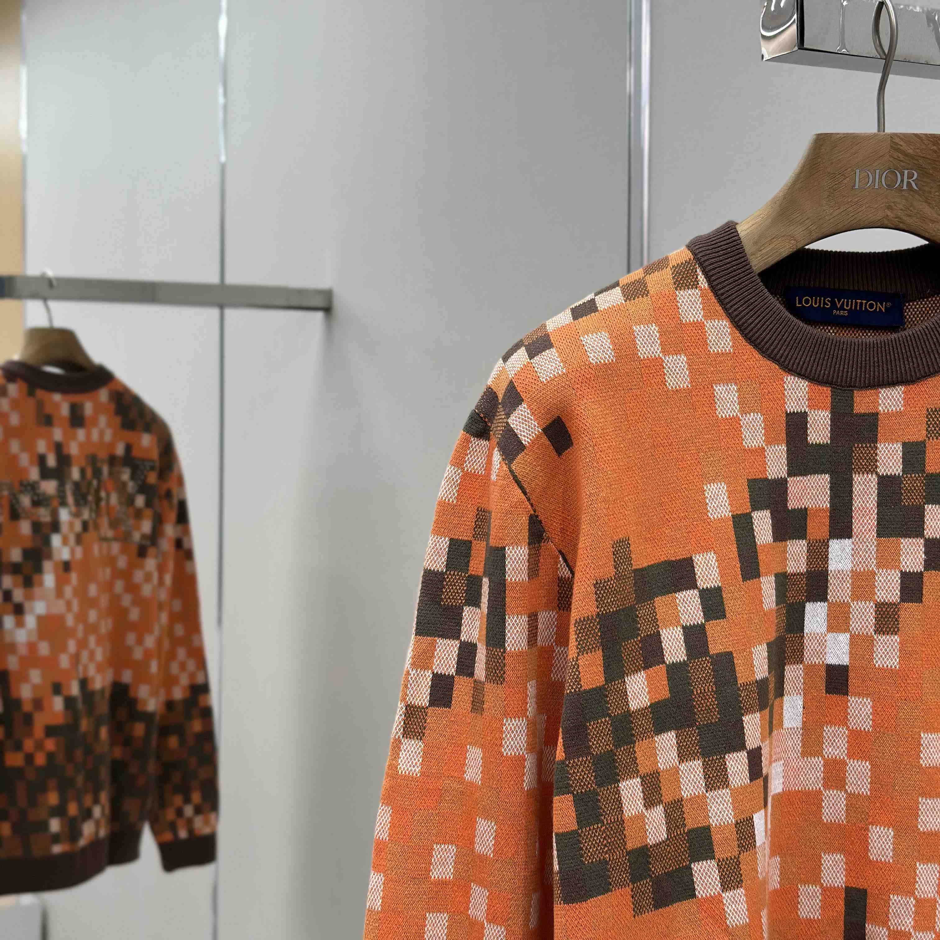 Louis Vuitton Jacquard Cotton Pullover   1AFXRN - DesignerGu