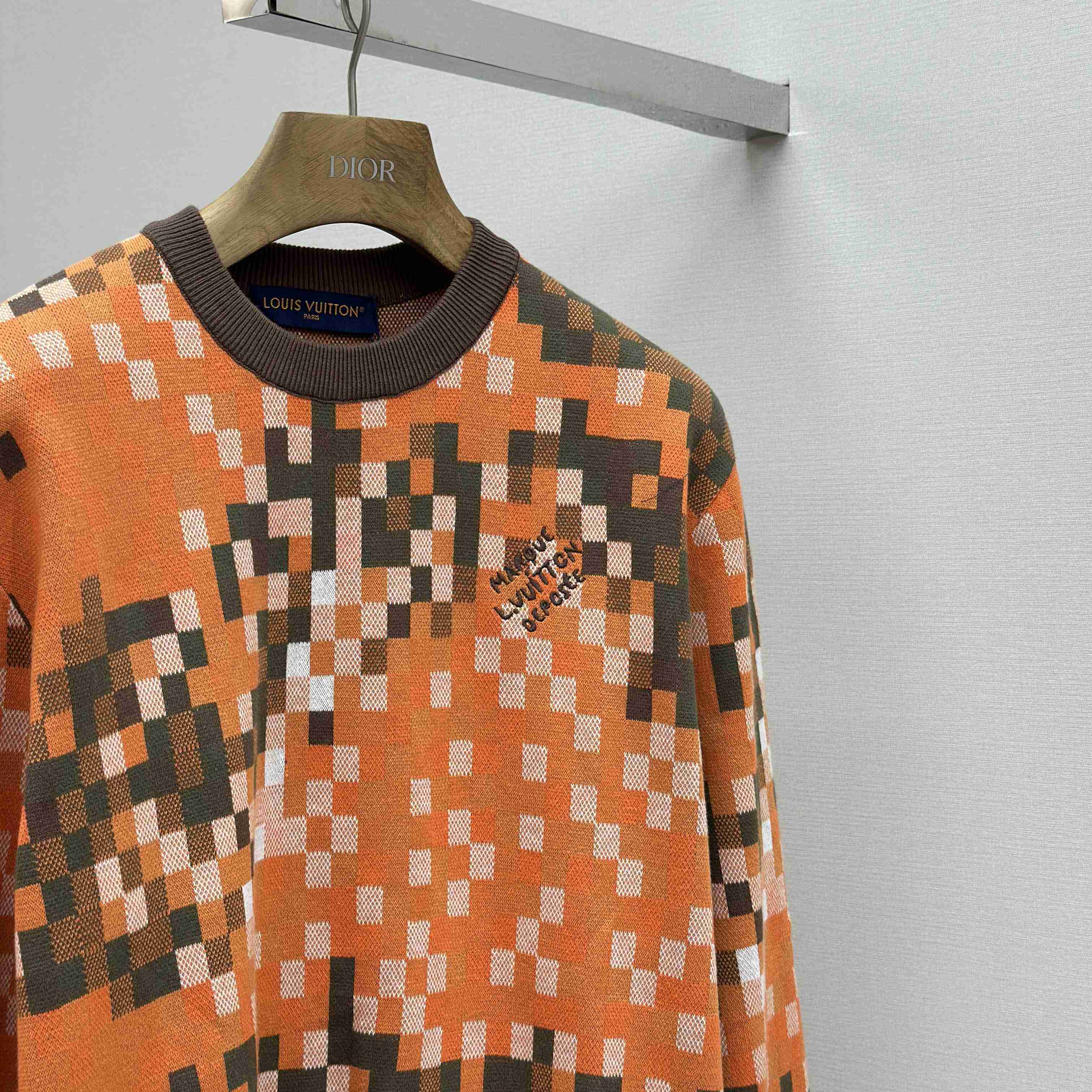 Louis Vuitton Jacquard Cotton Pullover   1AFXRN - DesignerGu
