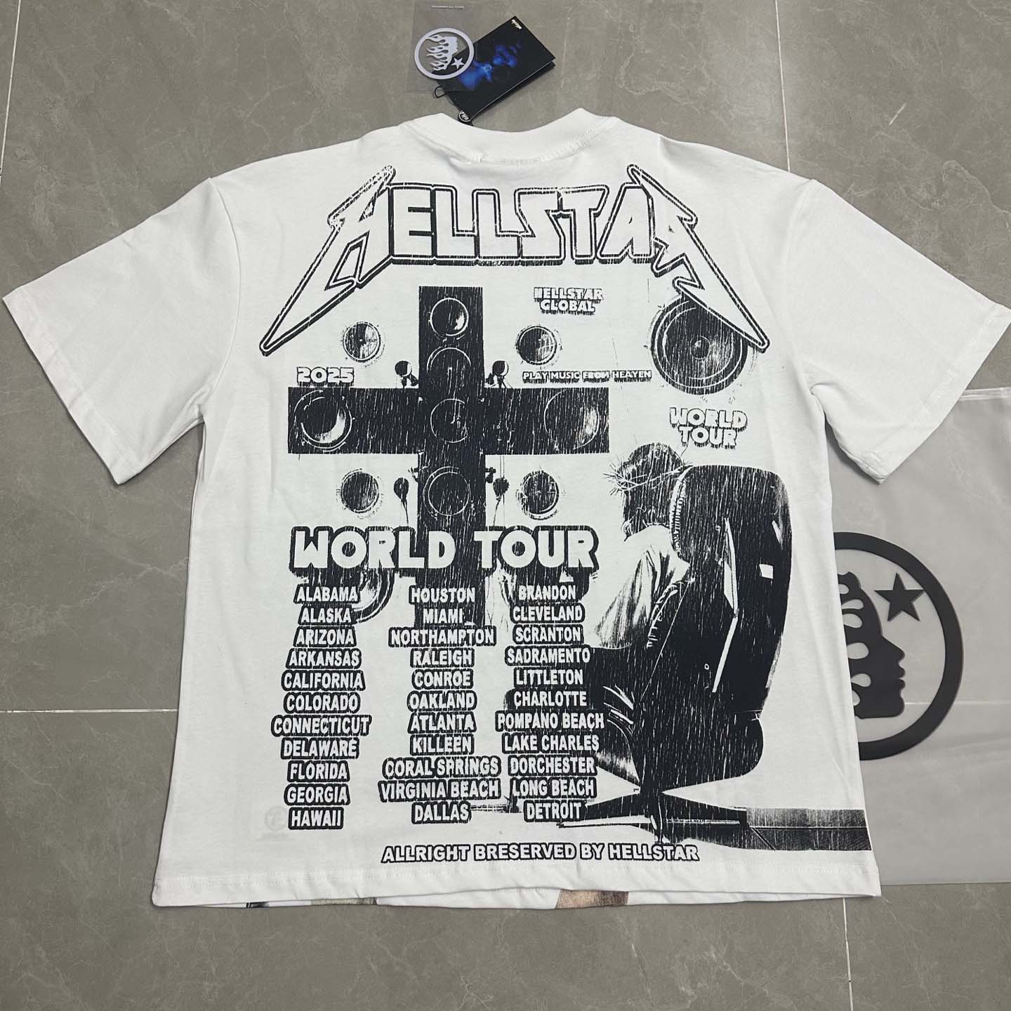 Hellstar World Tour T-Shirt - DesignerGu