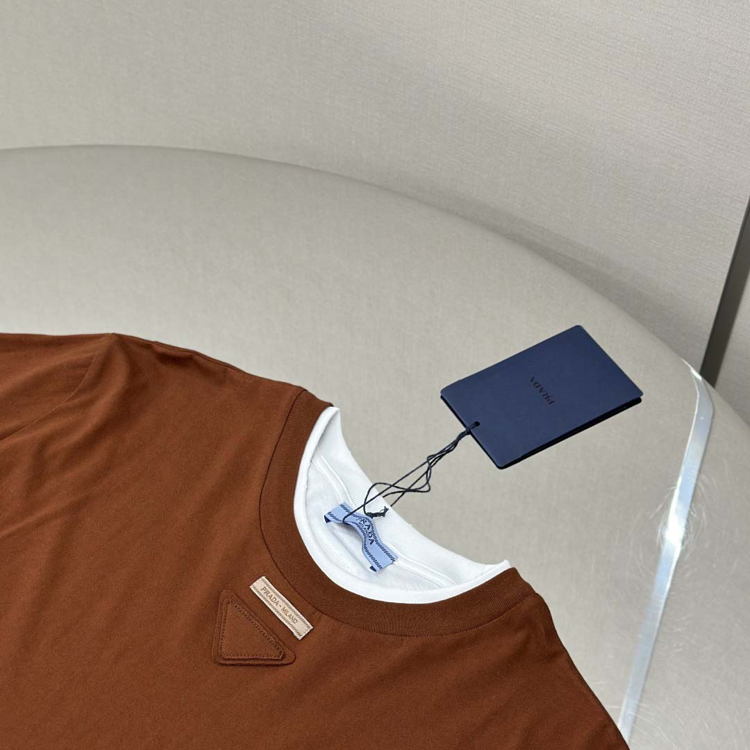 Prada Cotton jersey T-shirt - DesignerGu