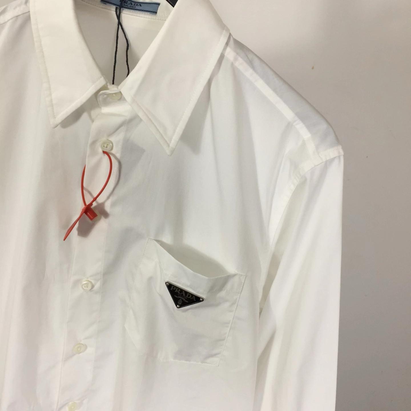 Prada Poplin Shirt - DesignerGu