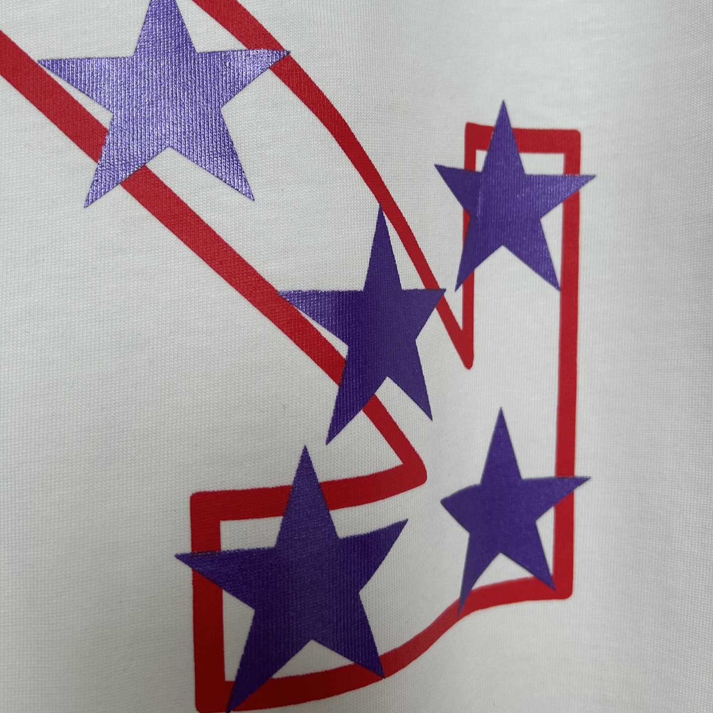 Off-White White Starry Arrow T-Shirt - DesignerGu