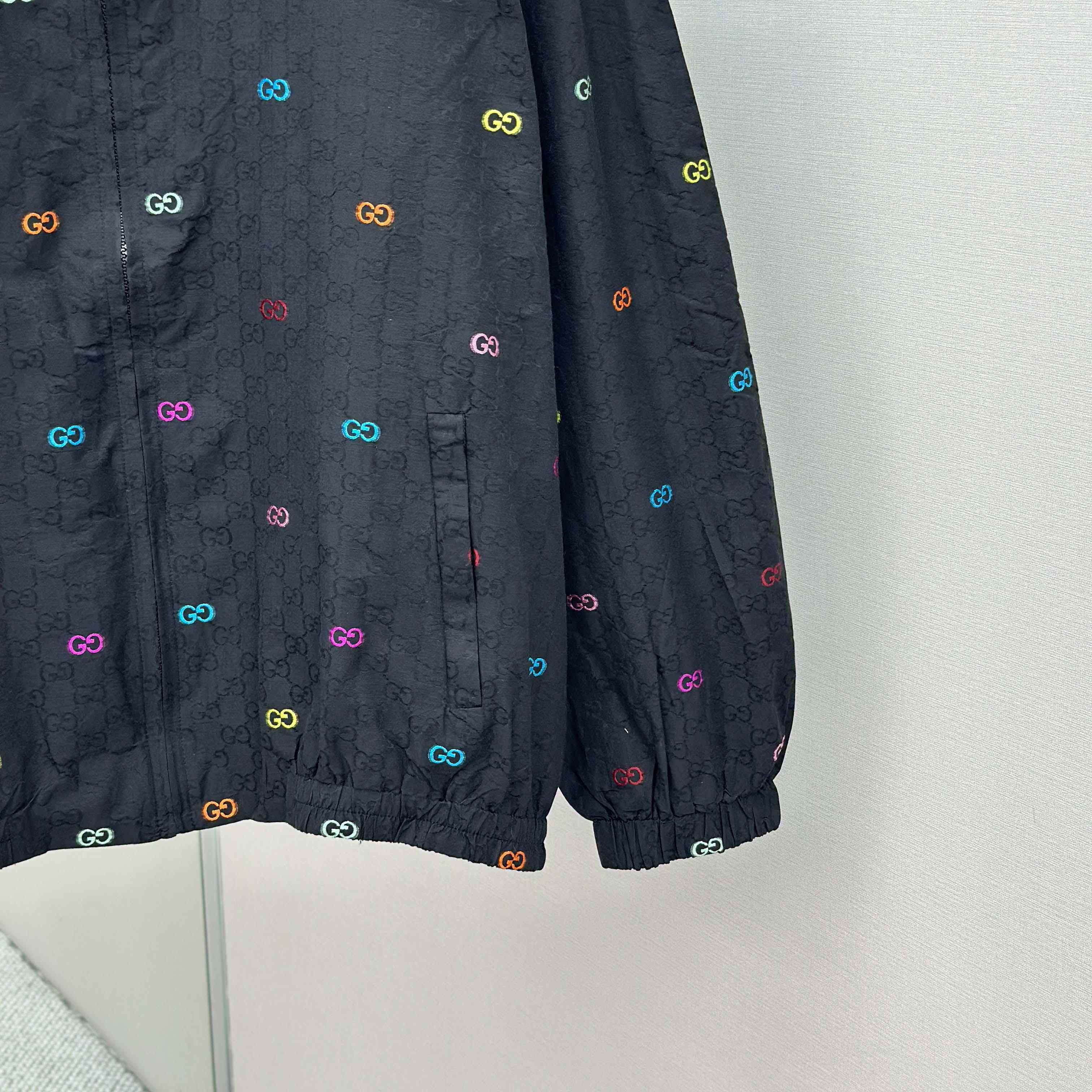 Gucci GG Cotton Ripstop Zip Jacket  - DesignerGu