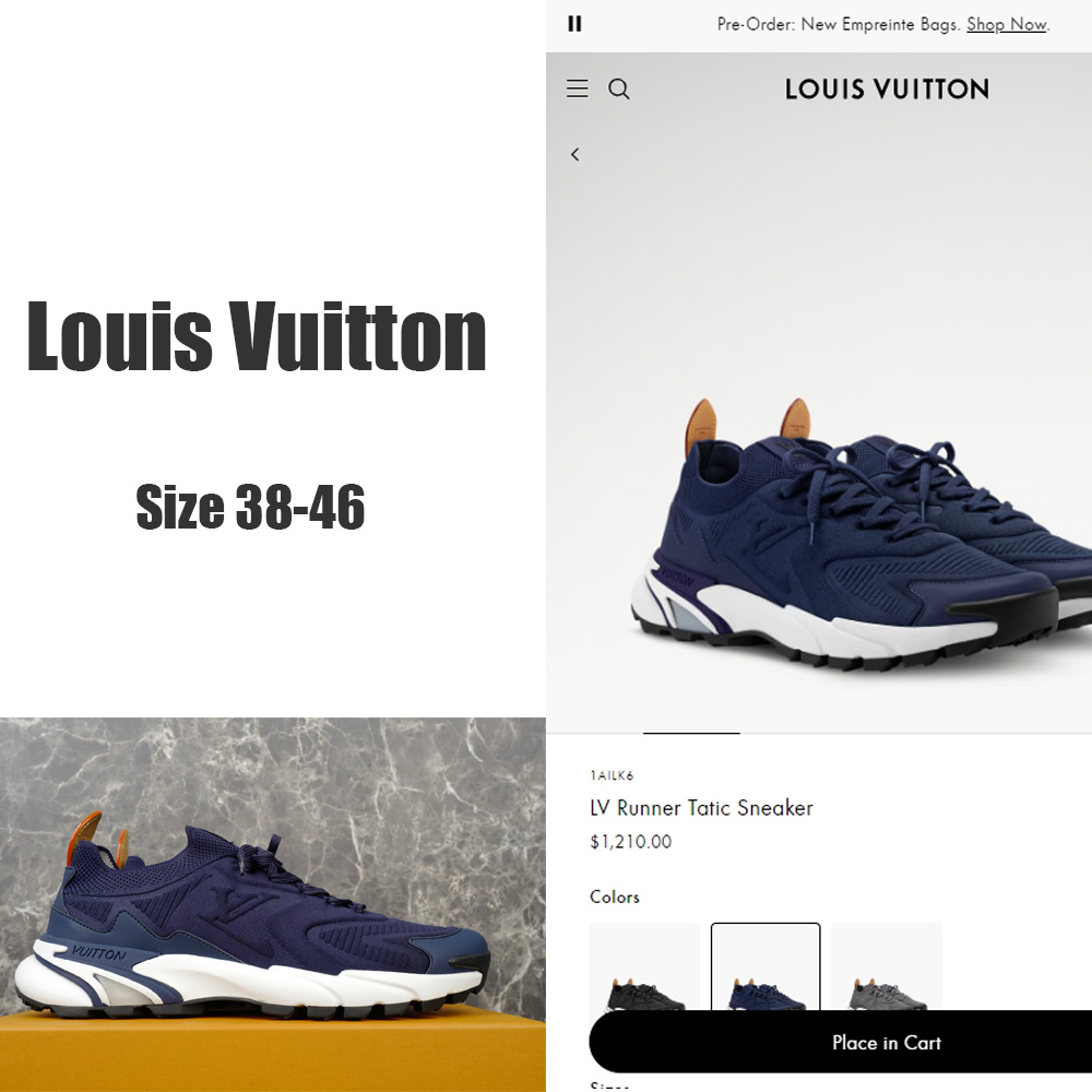 Louis Vuitton LV Runner Tatic Sneaker   1AILK6 - DesignerGu