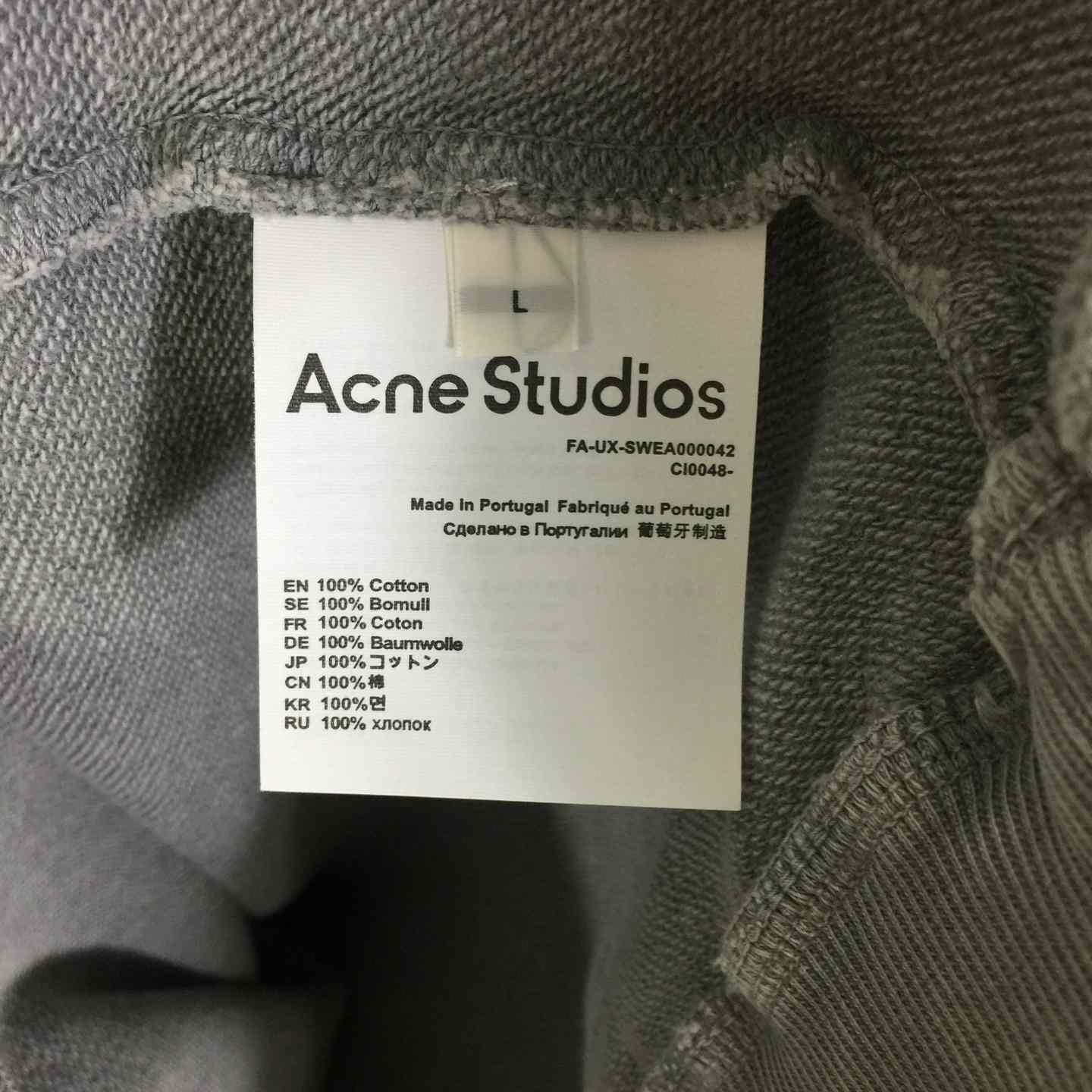 Acne Studios Printed Logo Sweatshirt - DesignerGu