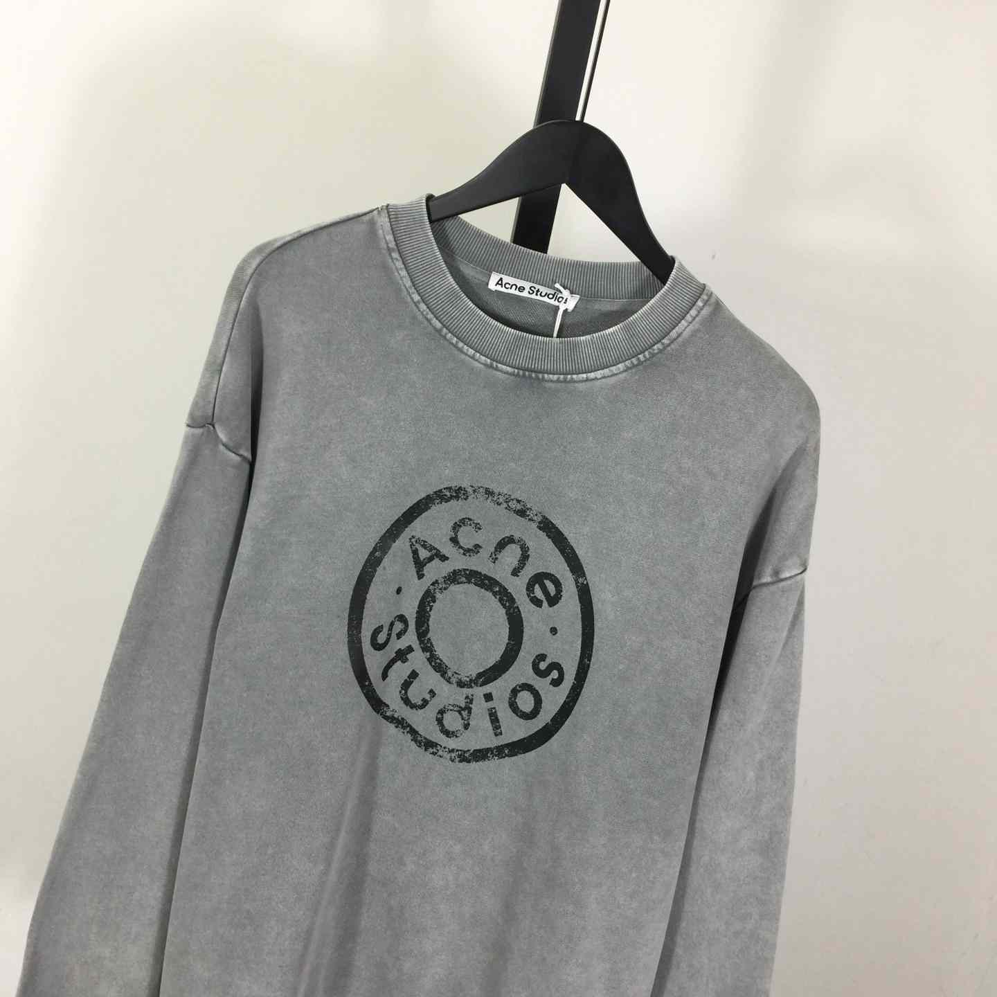 Acne Studios Printed Logo Sweatshirt - DesignerGu